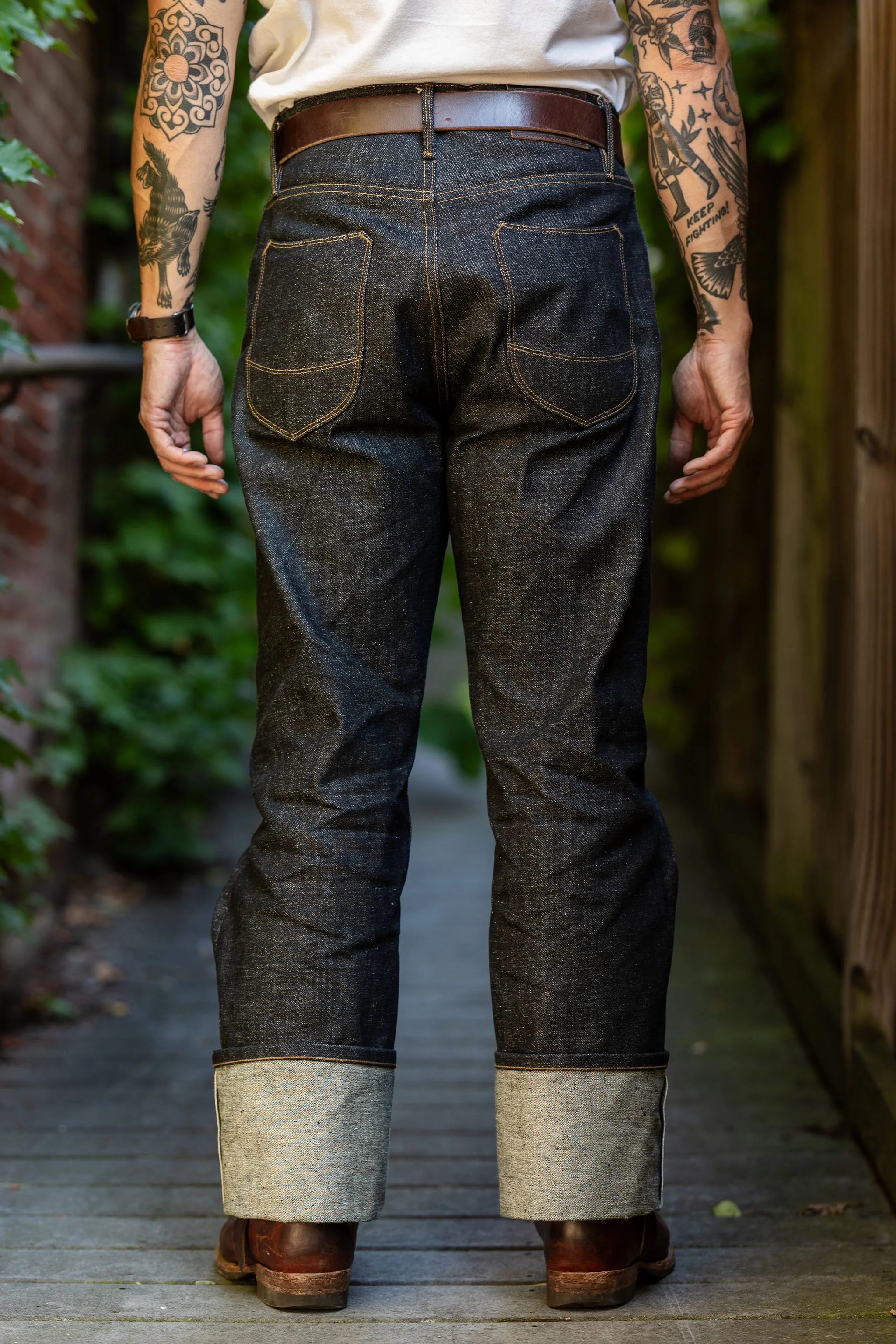 Freenote Cloth Modesto - 16oz Indigo Denim - Image 3