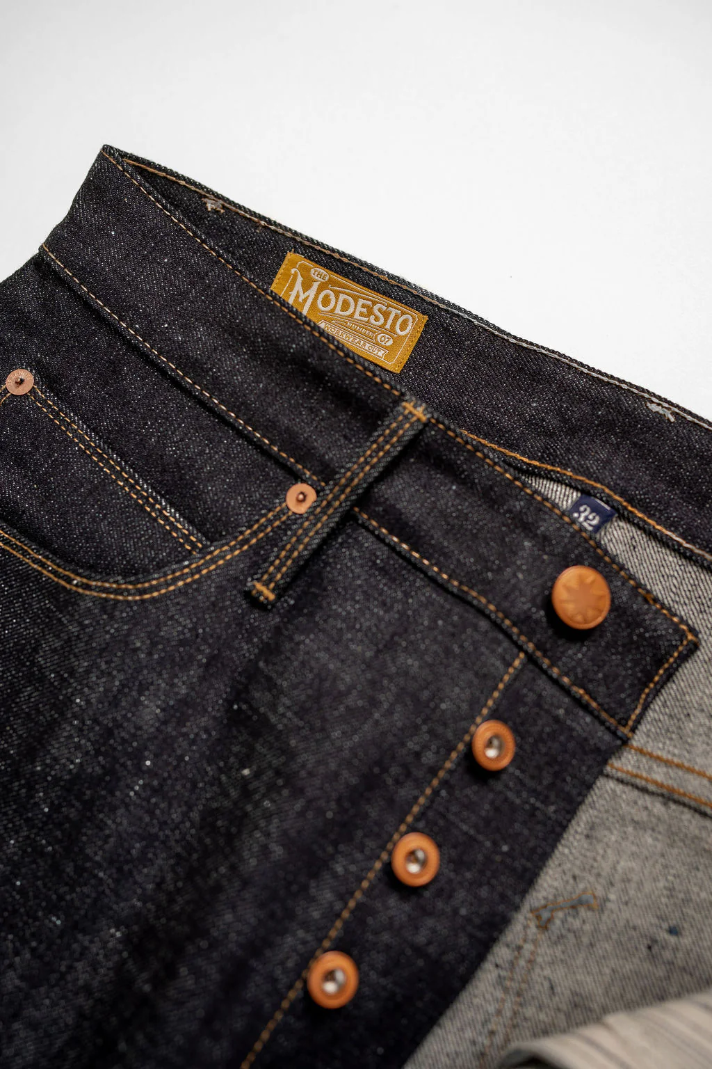 Freenote Cloth Modesto - 16oz Indigo Denim - Image 5