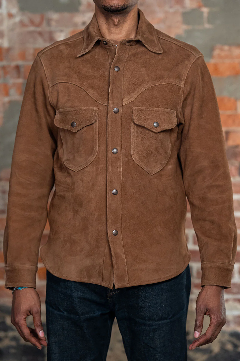 Freenote Cloth Packard - Pecan Goatskin
