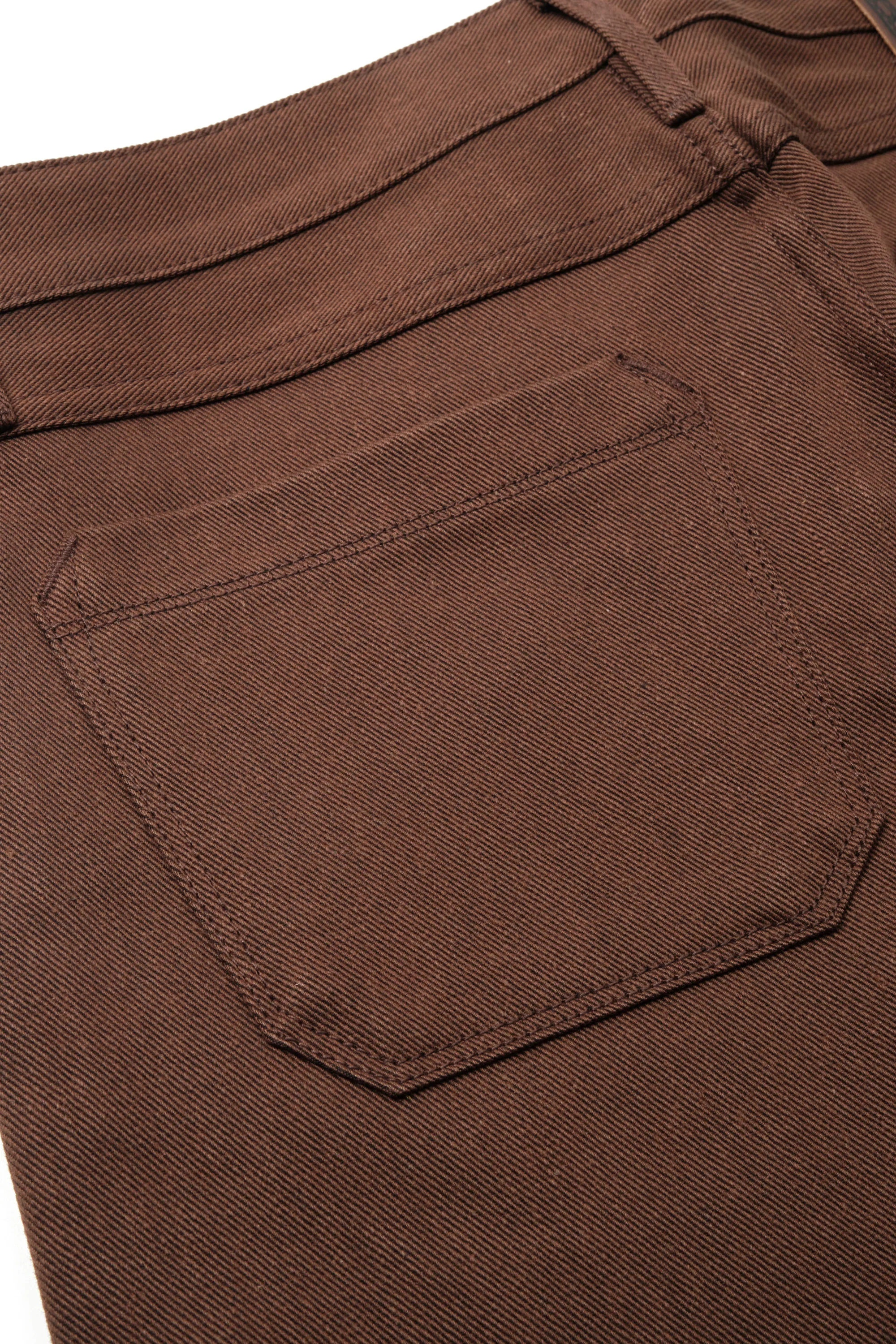 Freenote Cloth Rios - 15oz Dark Brown Denim - Image 15