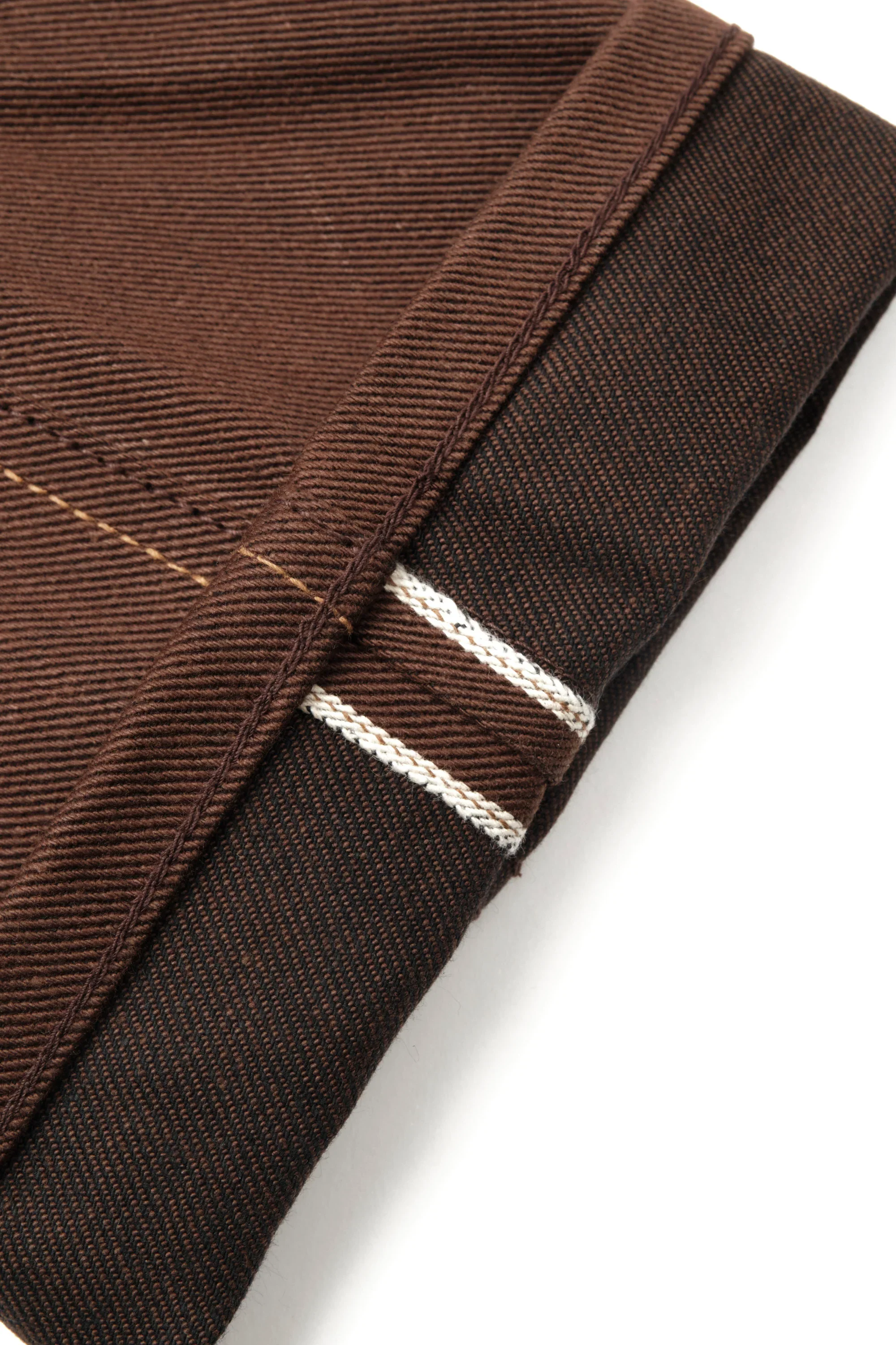Freenote Cloth Rios - 15oz Dark Brown Denim - Image 17