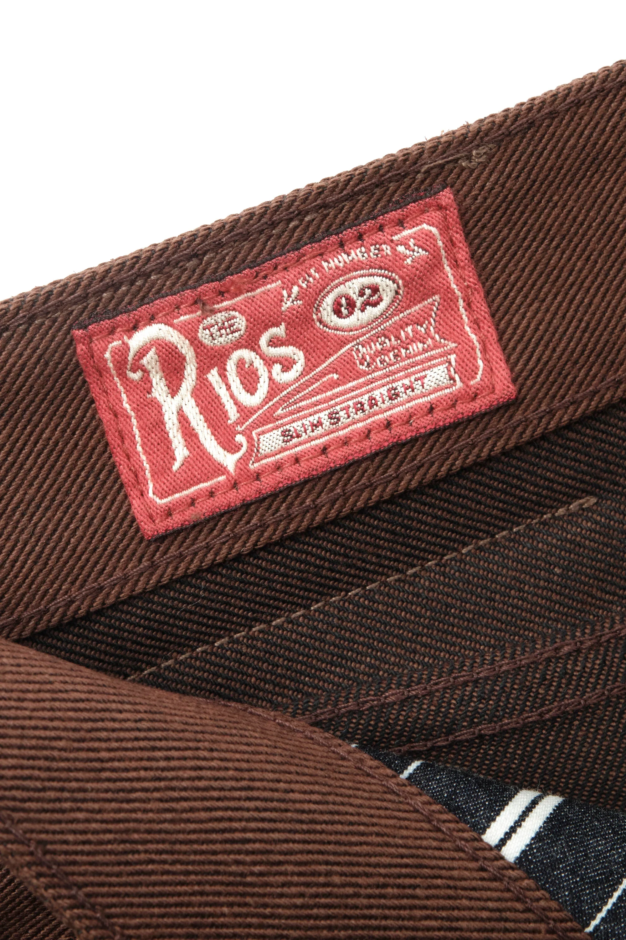 Freenote Cloth Rios - 15oz Dark Brown Denim - Image 8