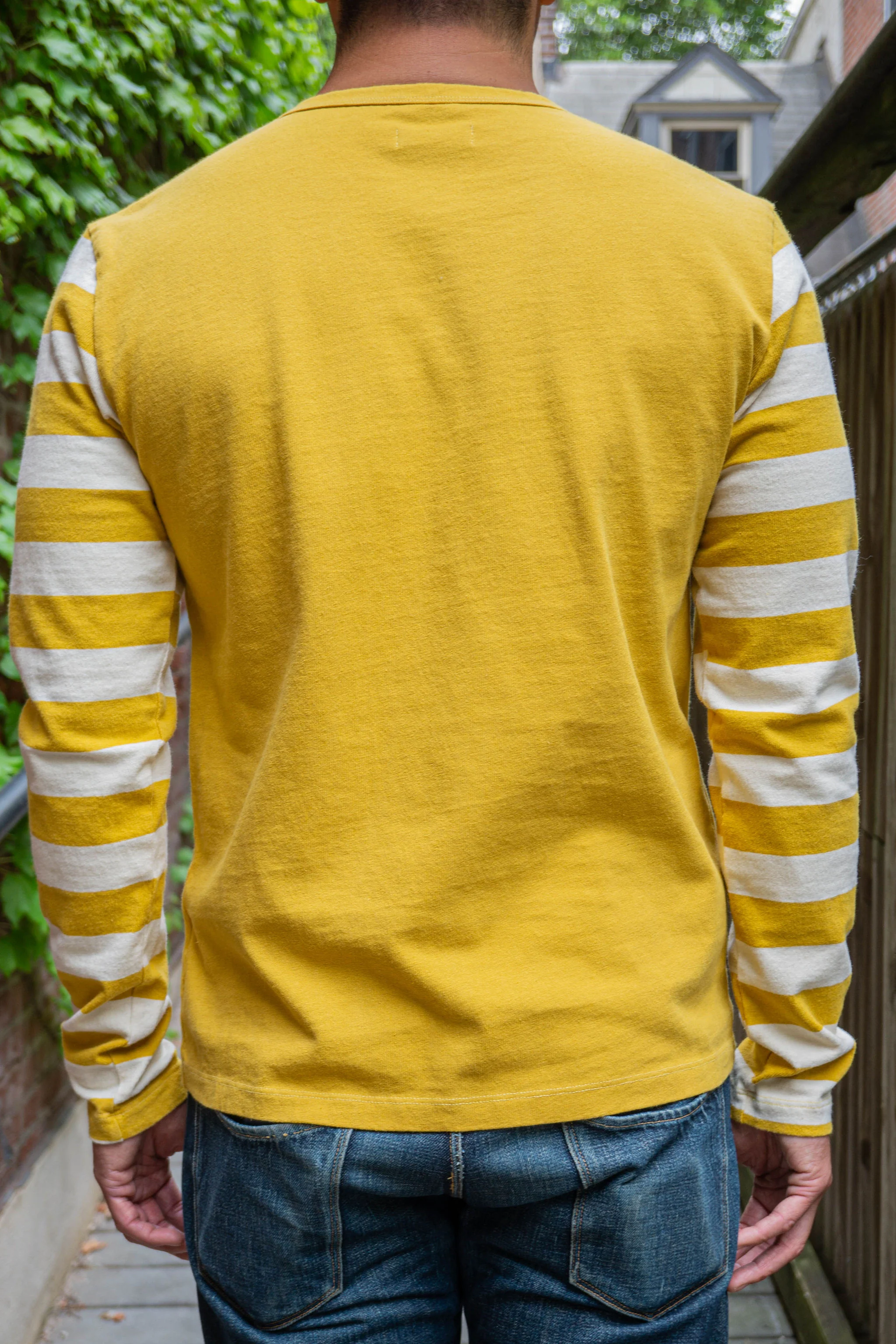 Freenote Cloth Shifter LS - Mustard Natural - Image 3