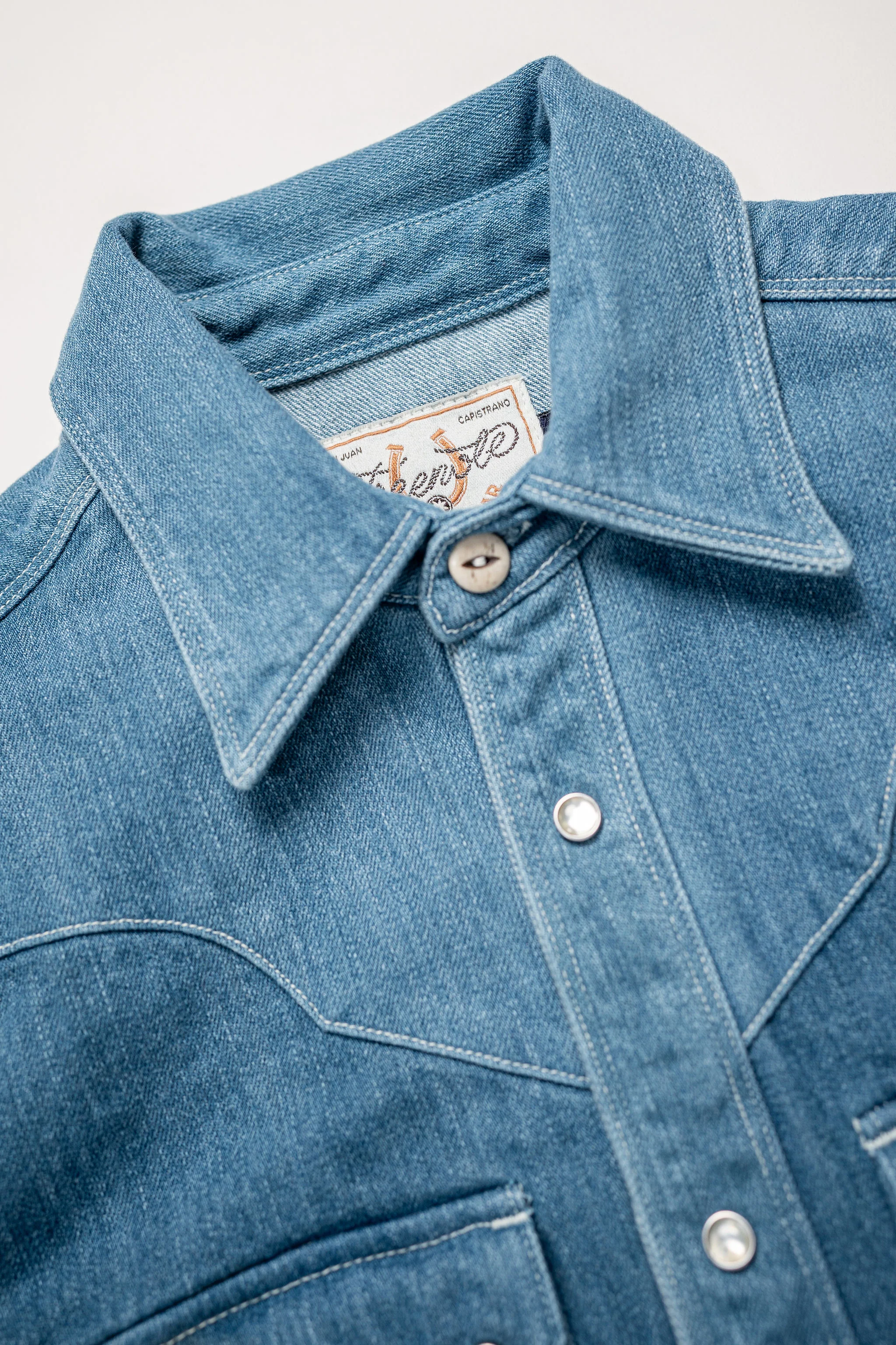Freenote Cloth - Sinclair Bleached Denim - Image 5