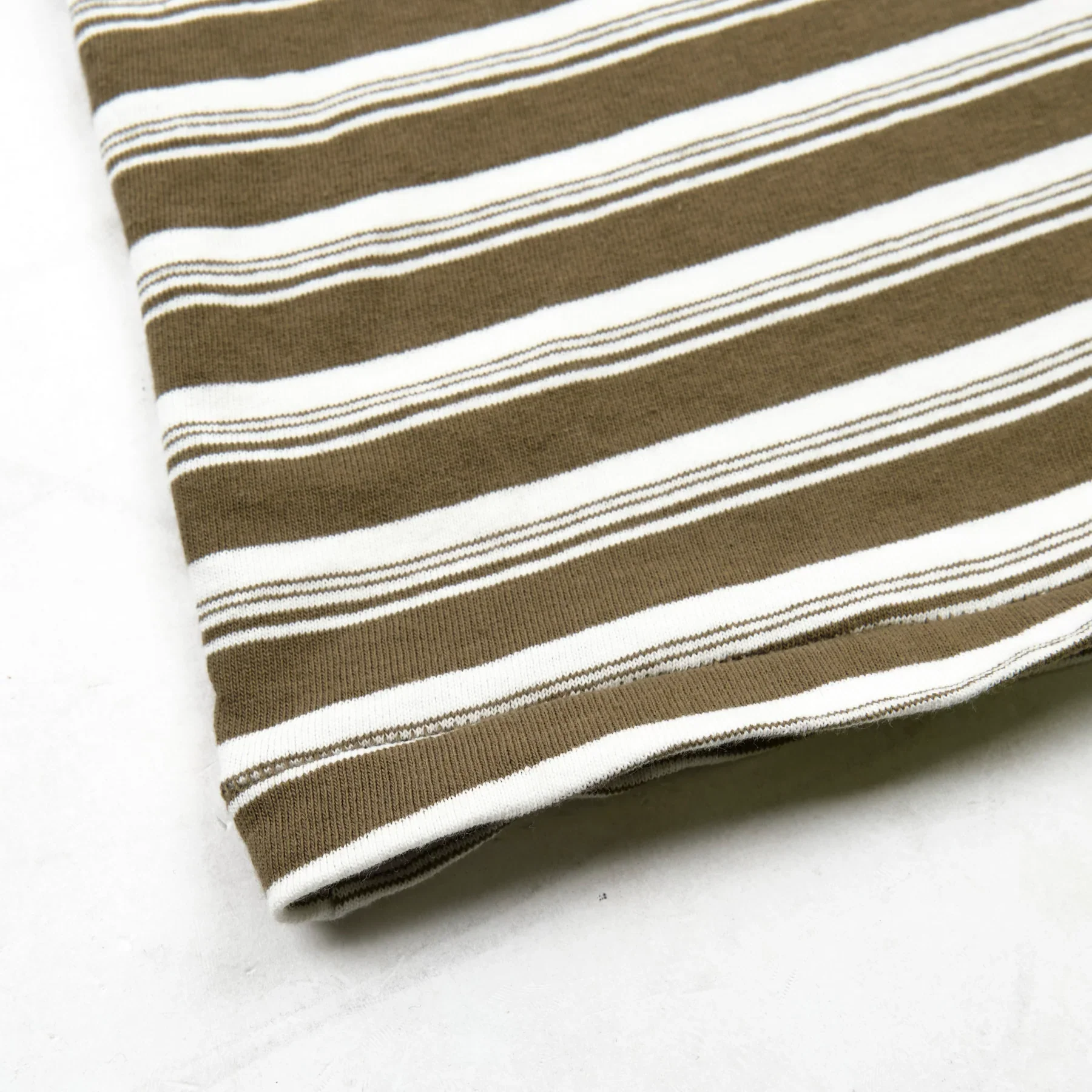 Freenote Cloth Speed Stripe S/S - Olive Stripe - Image 6