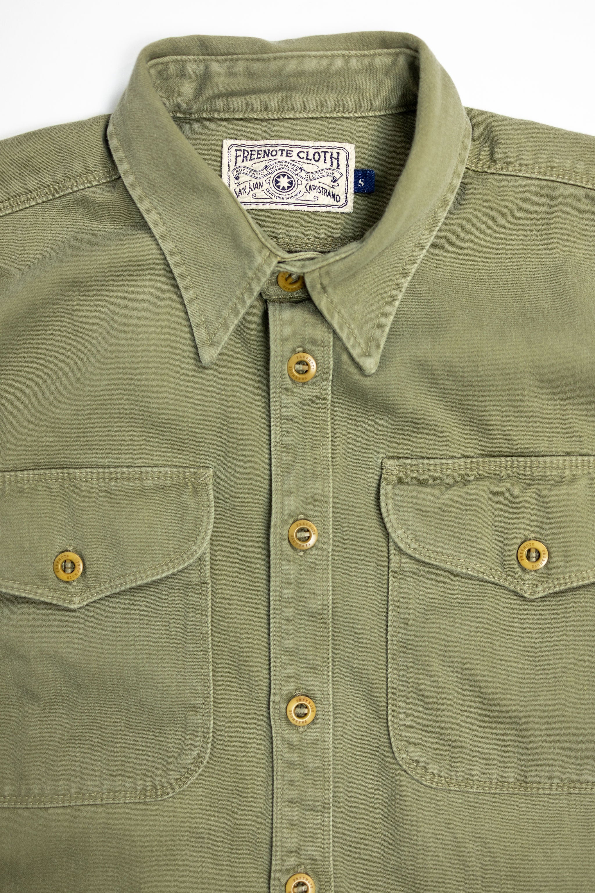 Freenote Cloth Utility - Olive - Image 5