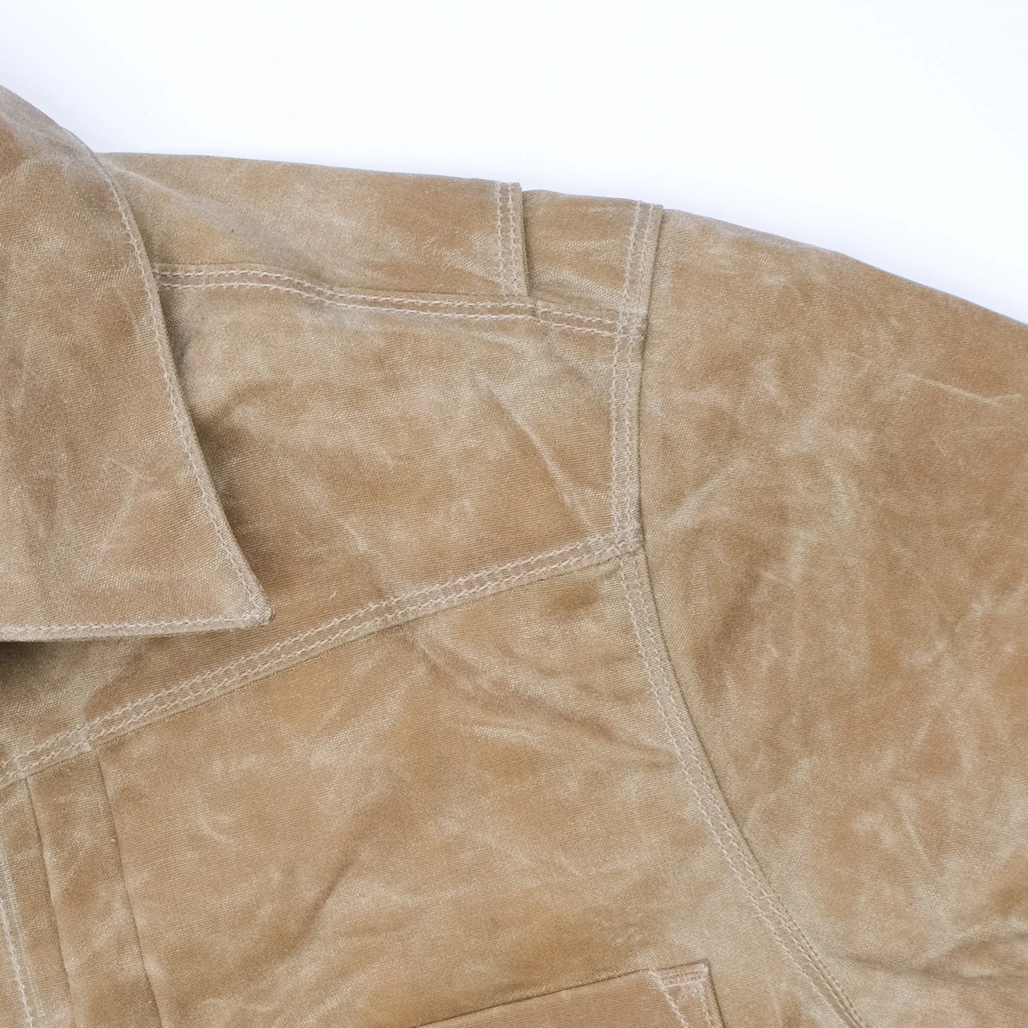 Freenote Cloth Riders Jacket Waxed Canvas - Tumbleweed - Image 5
