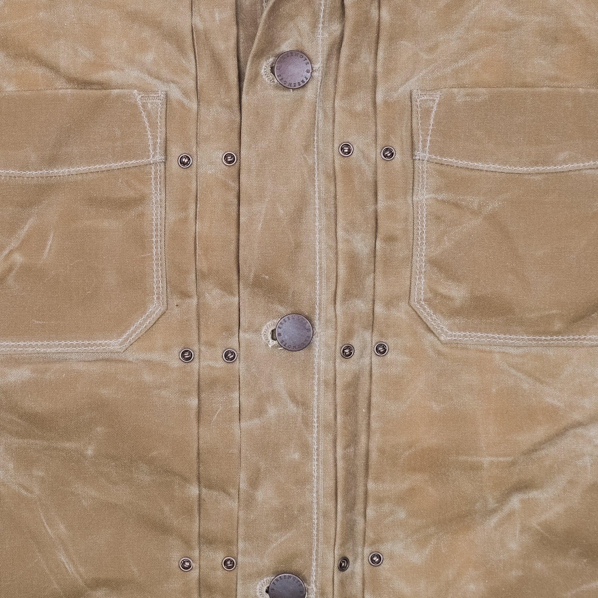 Freenote Cloth Riders Jacket Waxed Canvas - Tumbleweed - Image 6