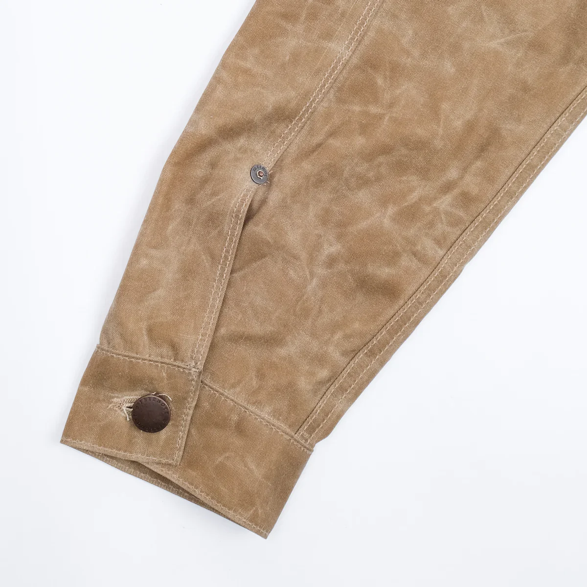 Freenote Cloth Riders Jacket Waxed Canvas - Tumbleweed - Image 9