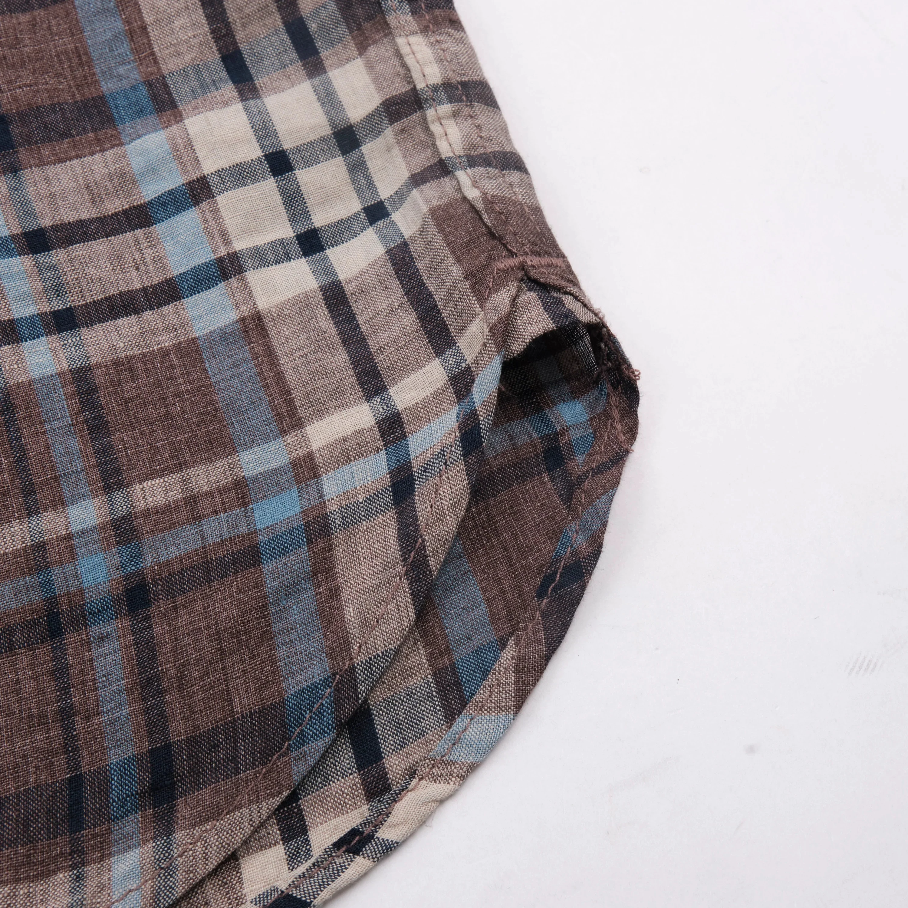 Freenote Cloth Western Scout - Pheasant Brown Plaid - Image 11