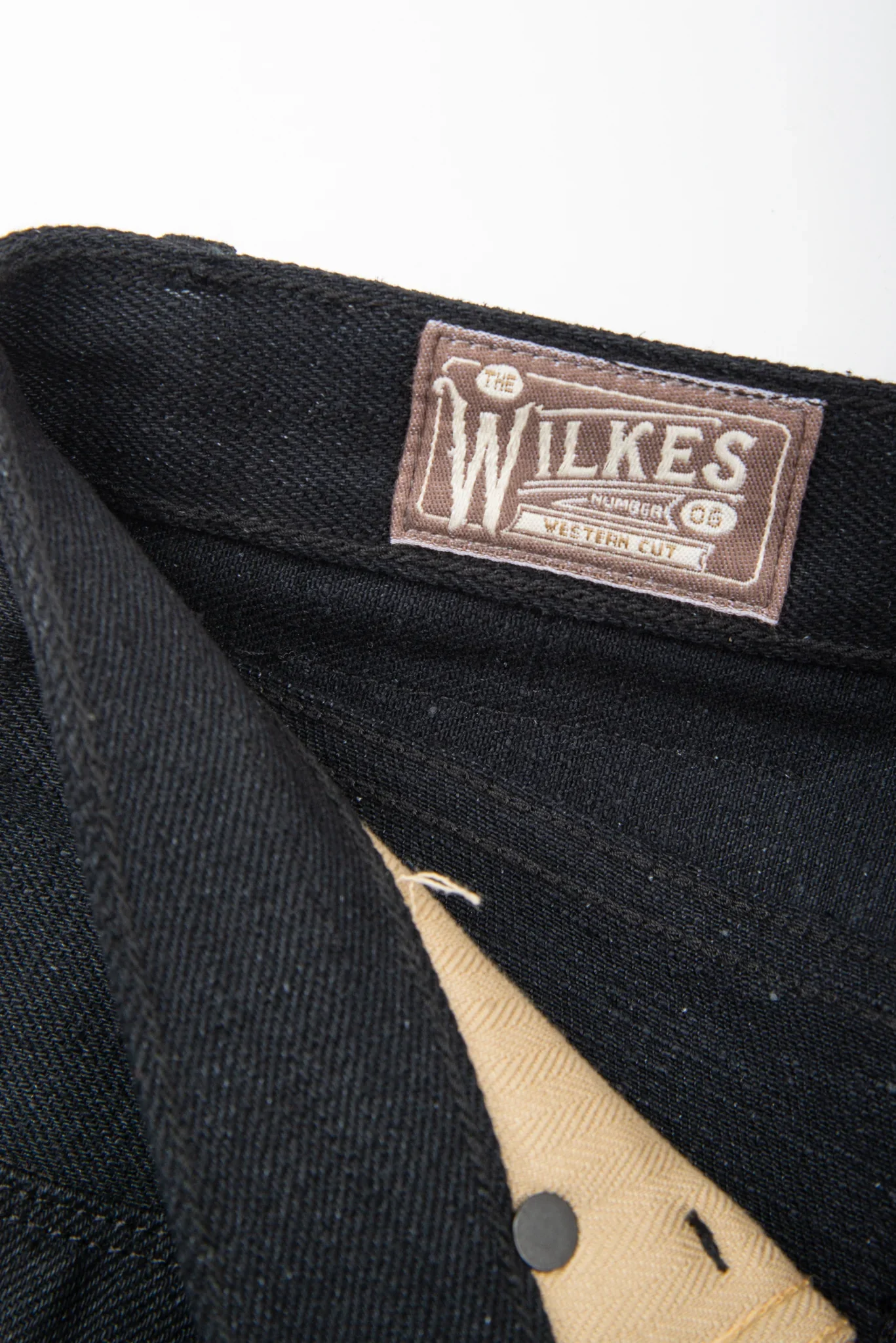 Freenote Cloth Wilkes - 17oz Black Slub - Image 5
