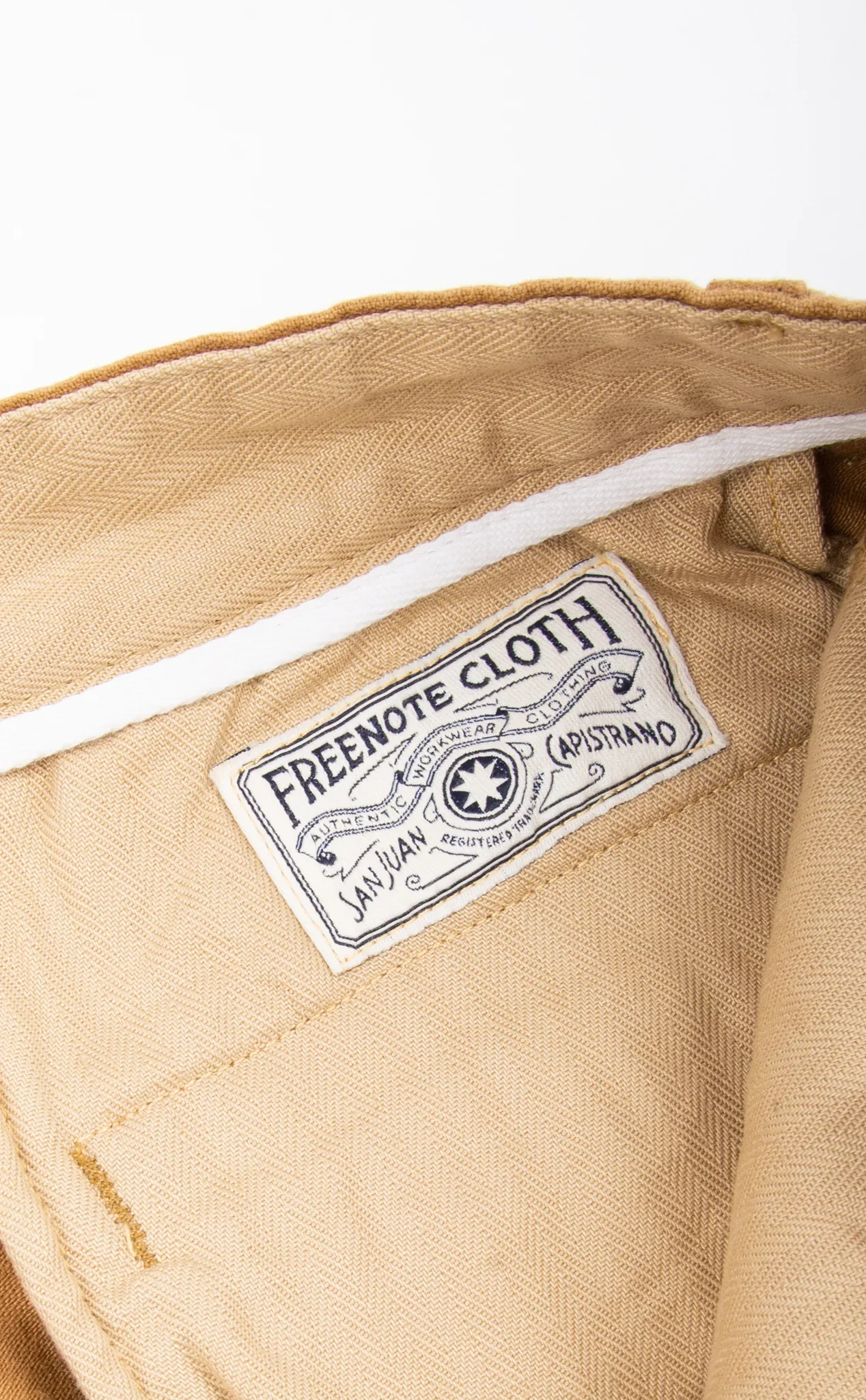 Freenote Cloth Workers Chino Slim Fit - Khaki - Image 10