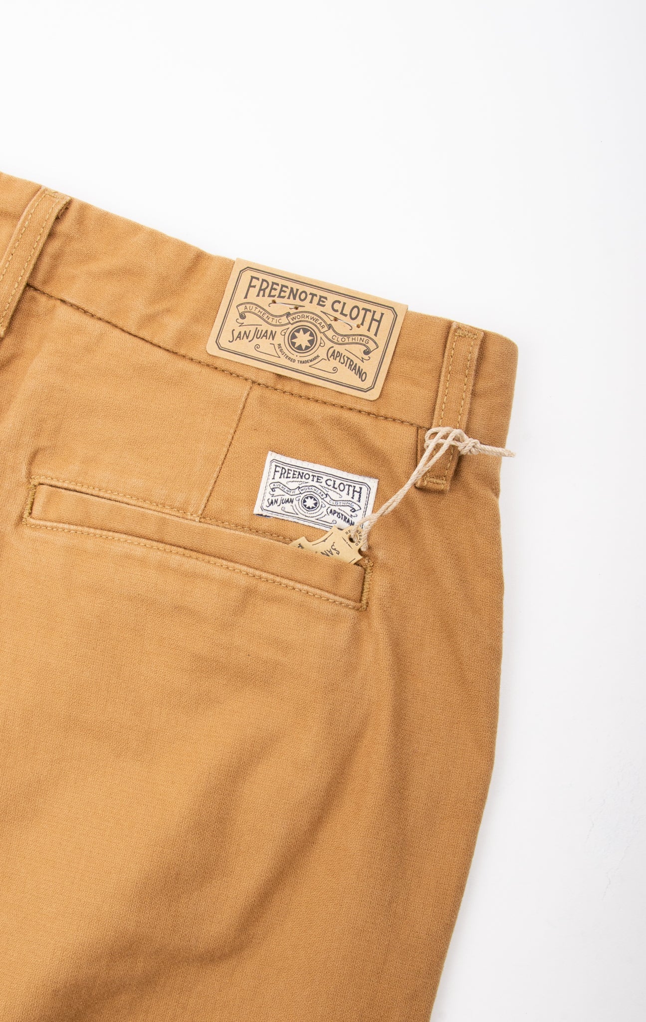 Freenote Cloth Workers Chino Slim Fit - Khaki - Image 12