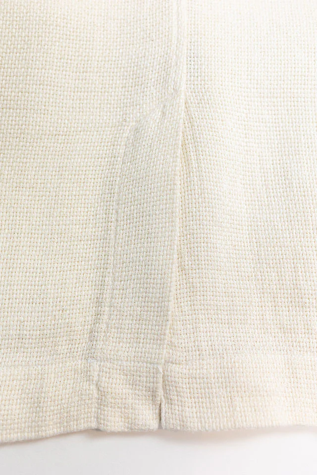 Hansen Garments Charlie Three Button Blazer - Off White Gauze - Image 10