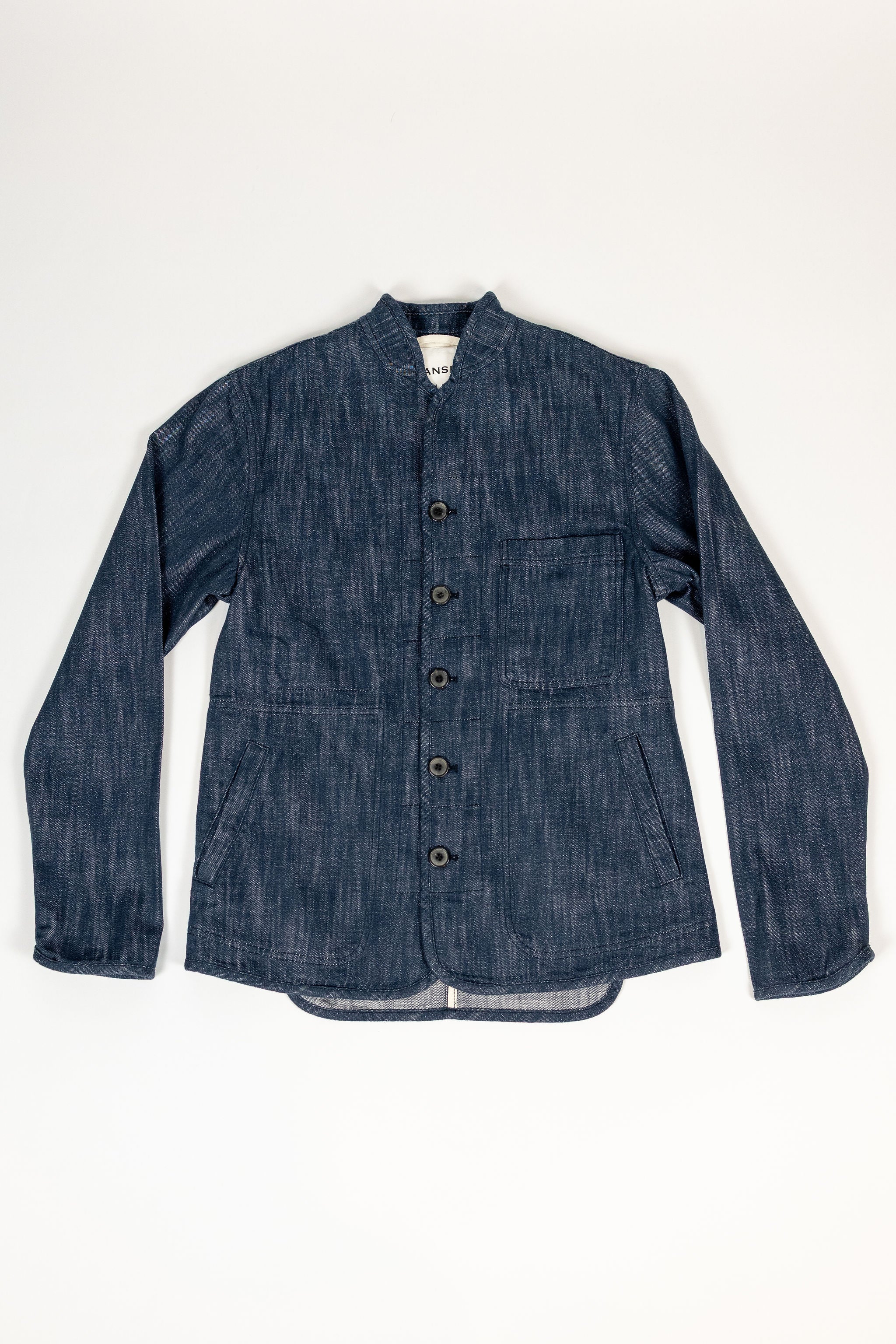 Hansen Garments Erling Work Jacket - Denim Blue - Image 4