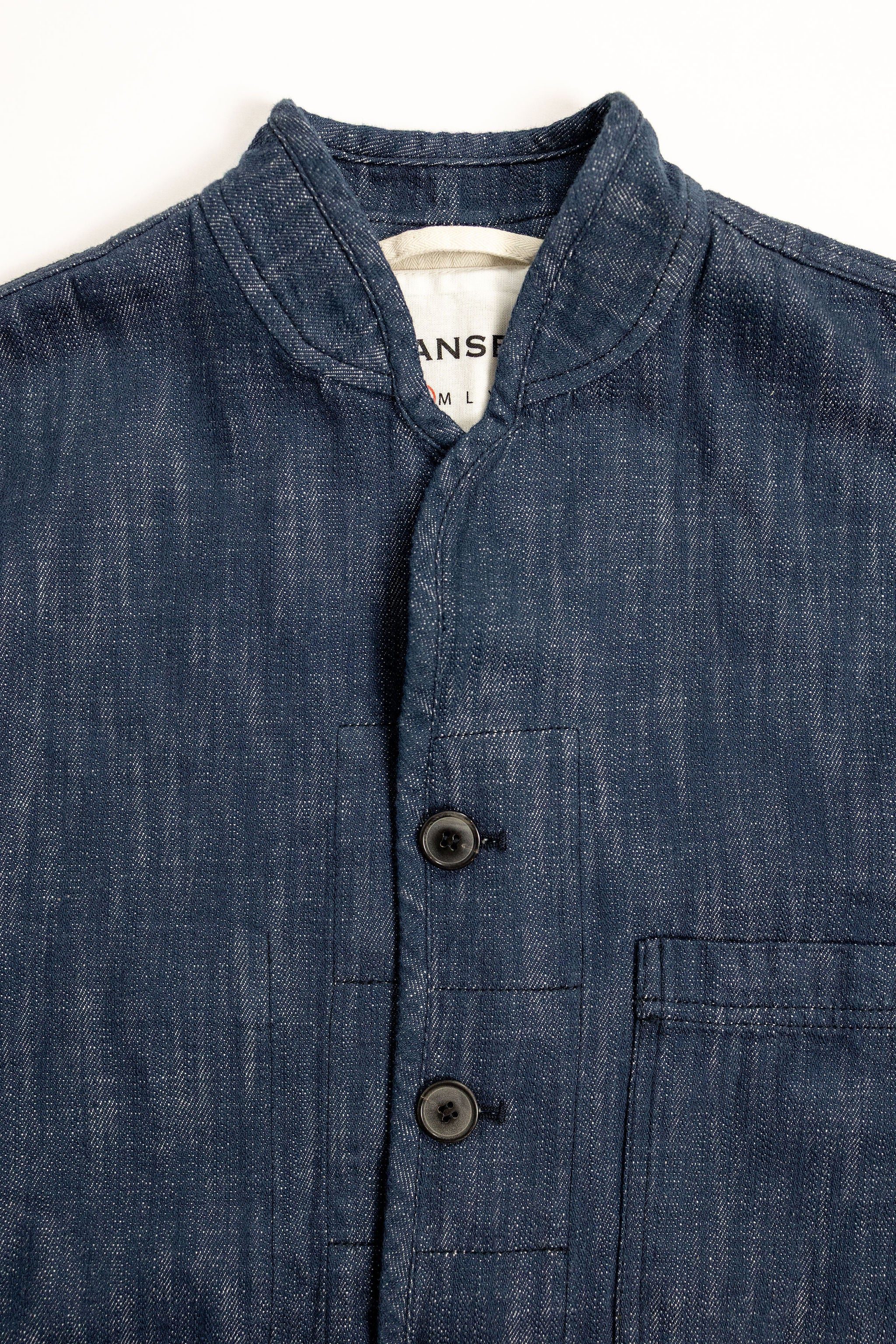 Hansen Garments Erling Work Jacket - Denim Blue - Image 5
