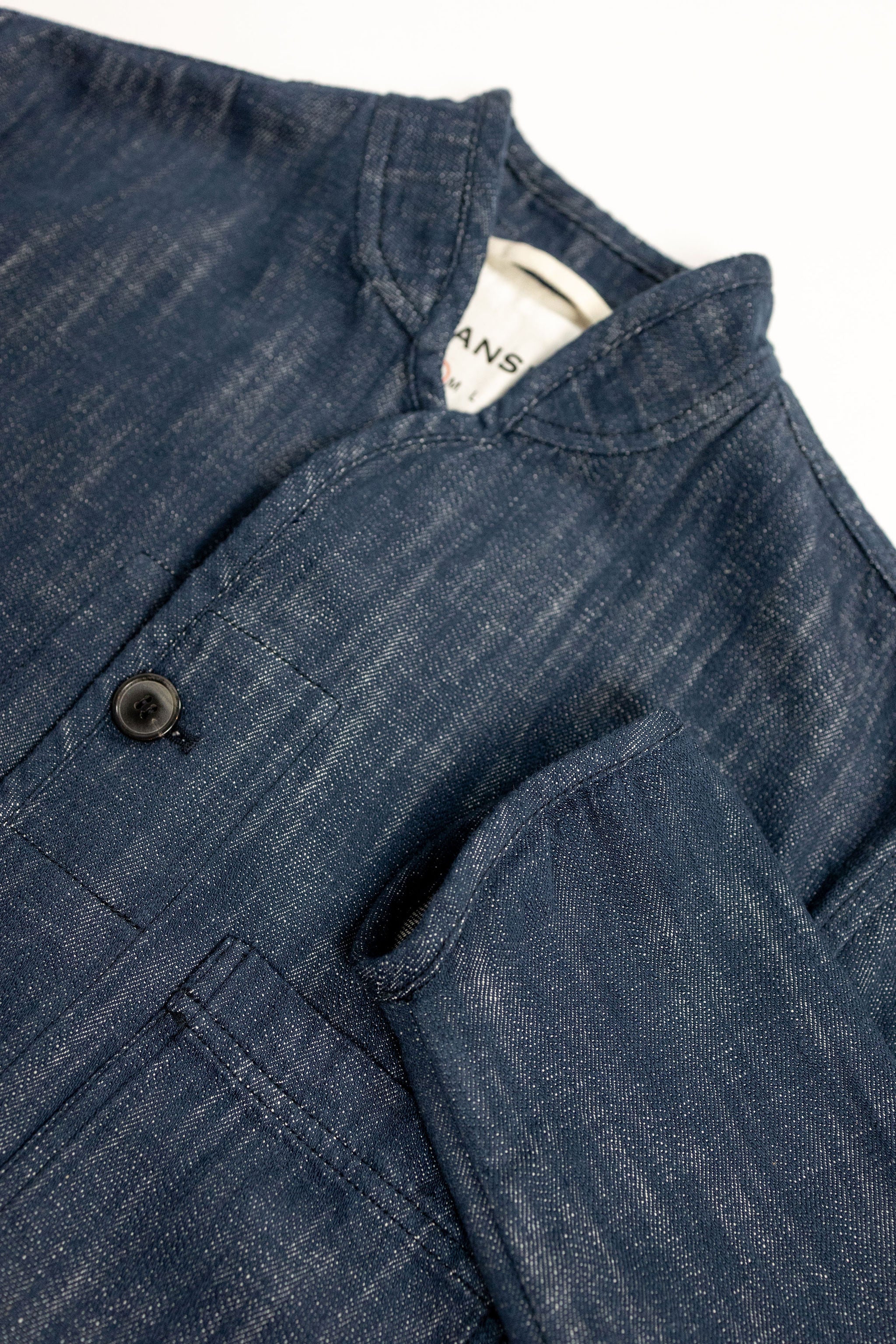 Hansen Garments Erling Work Jacket - Denim Blue - Image 6