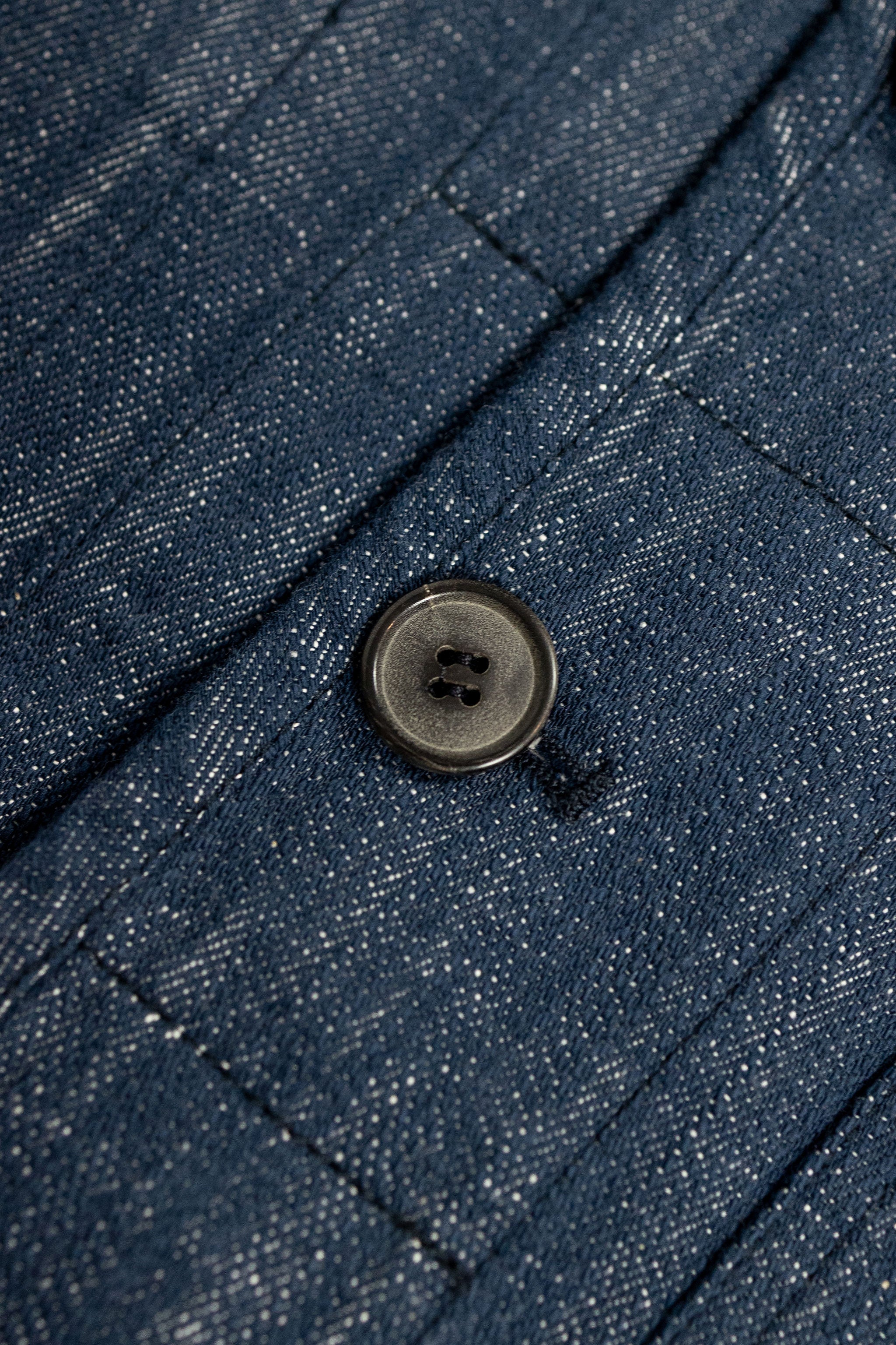 Hansen Garments Erling Work Jacket - Denim Blue - Image 8