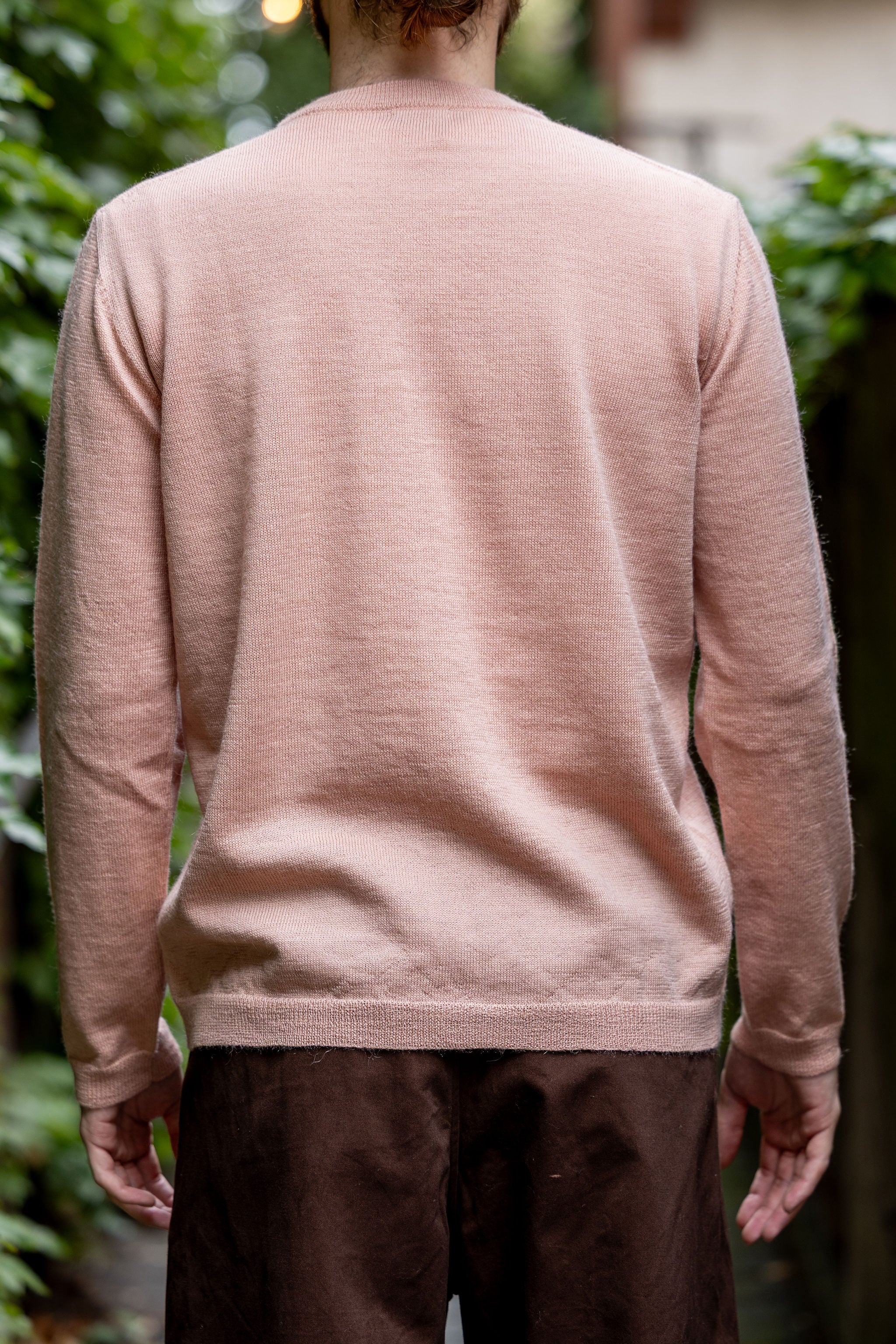 Hansen Garments Eske Crew Neck Sweater - Rose - Image 3