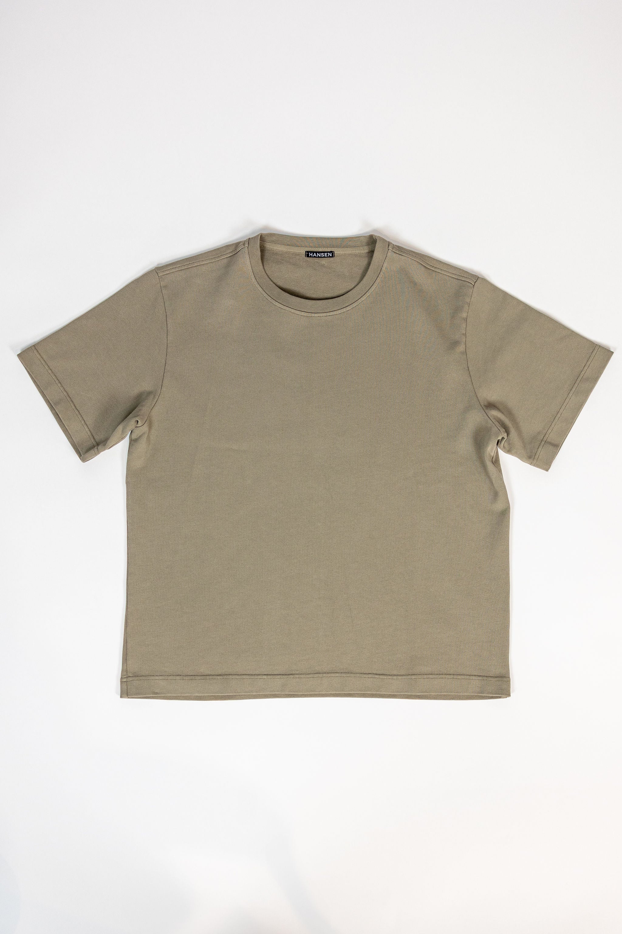 Hansen Garments Joel Crew Neck T-Shirt - Beach - Image 3