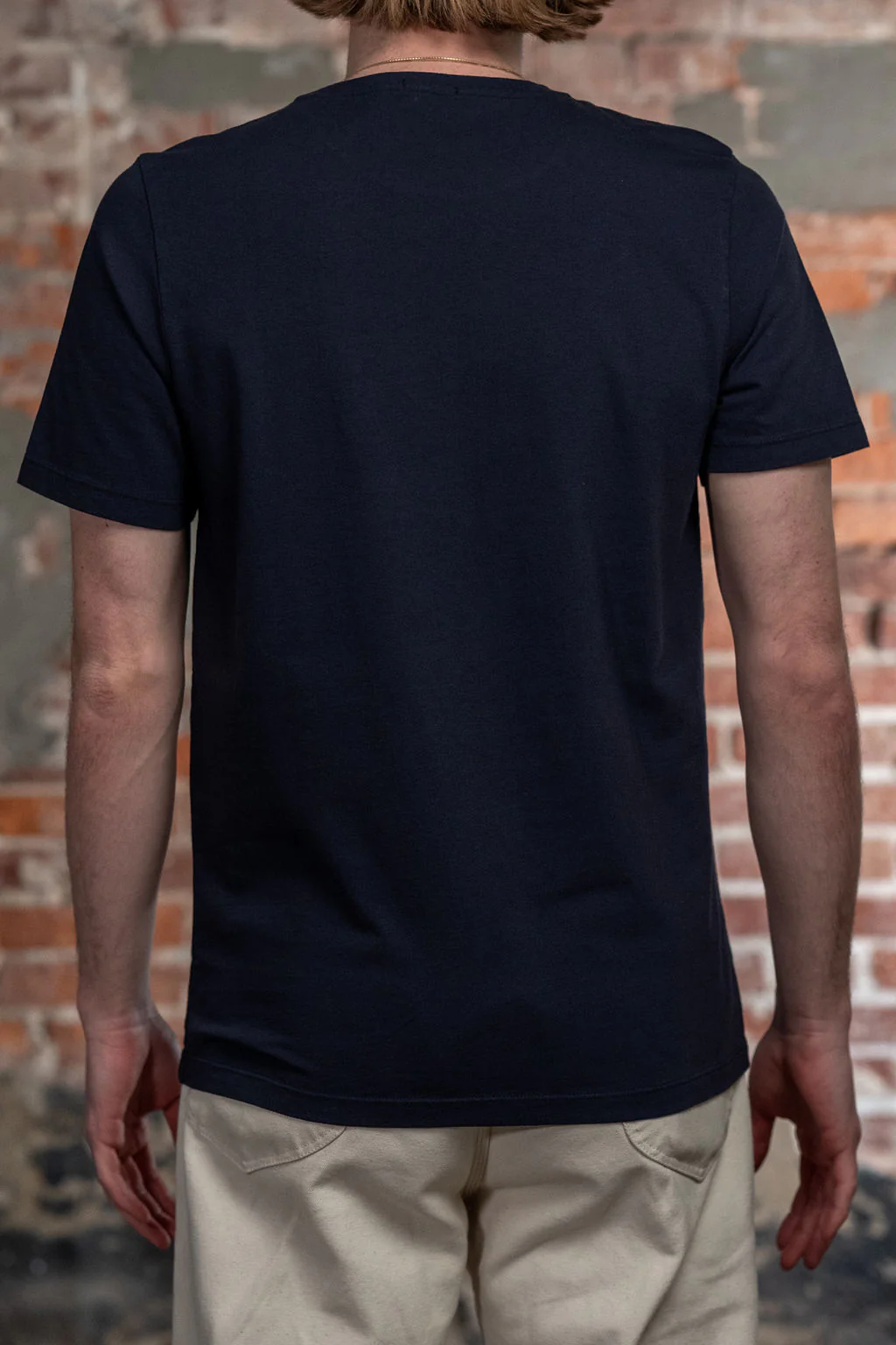 Hansen Garments Julian Crew Neck T-Shirt - Indigo Like - Image 2