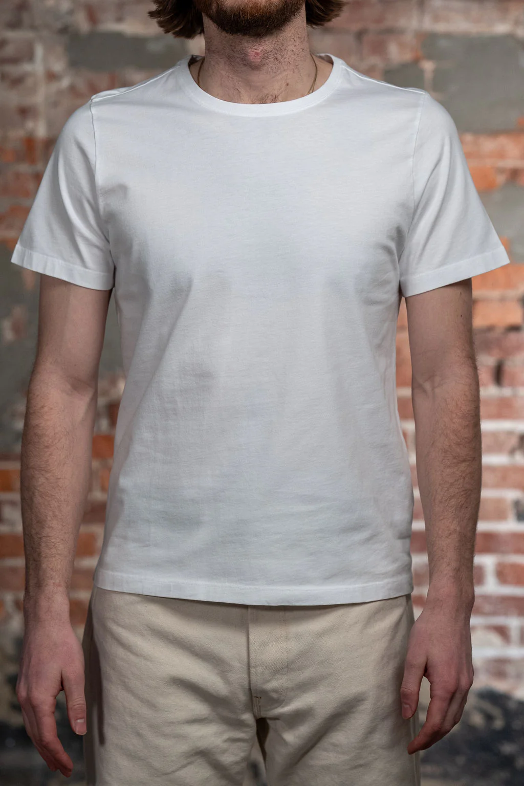 Hansen Garments Julian Crew Neck T-Shirt - White