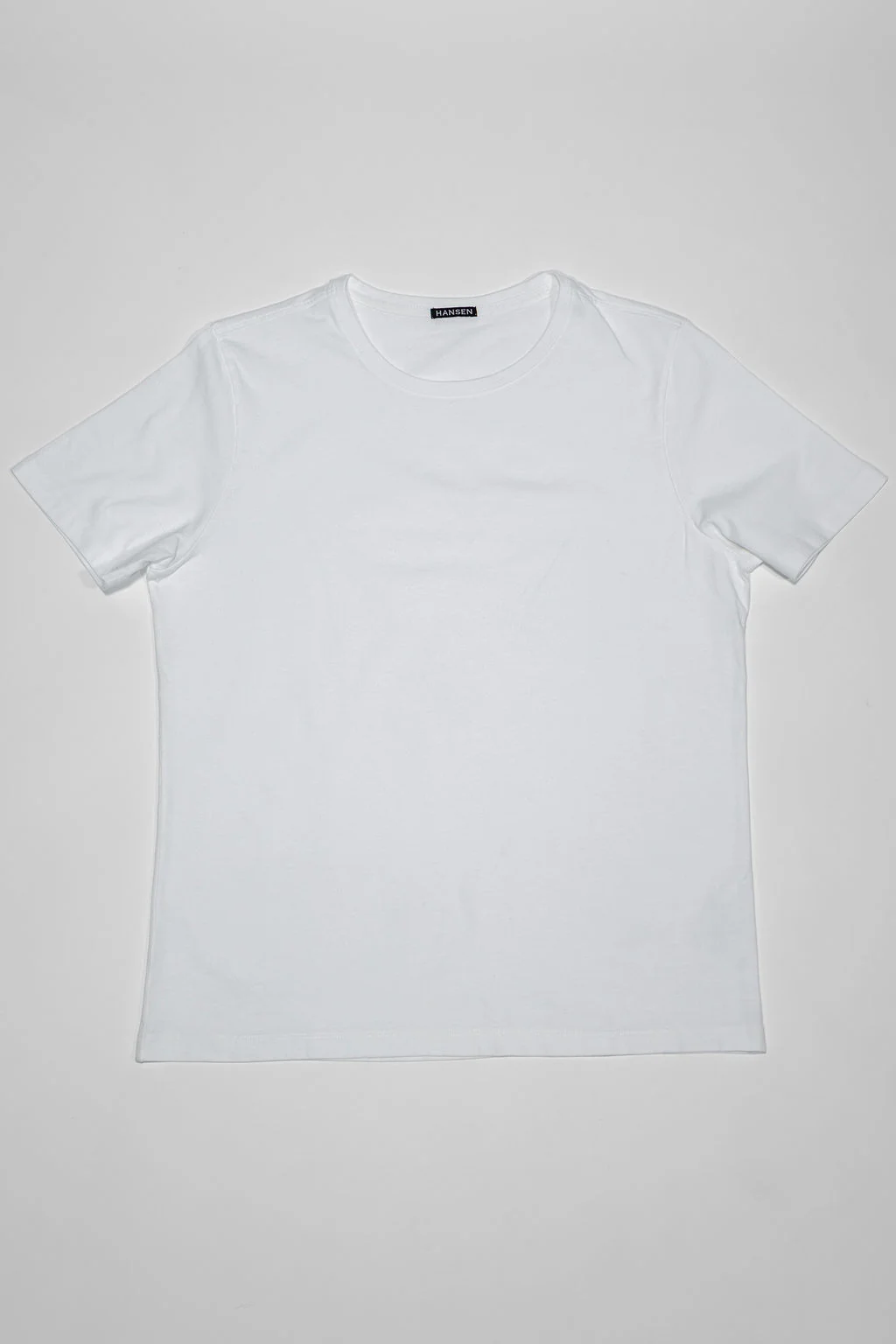 Hansen Garments Julian Crew Neck T-Shirt - White - Image 3