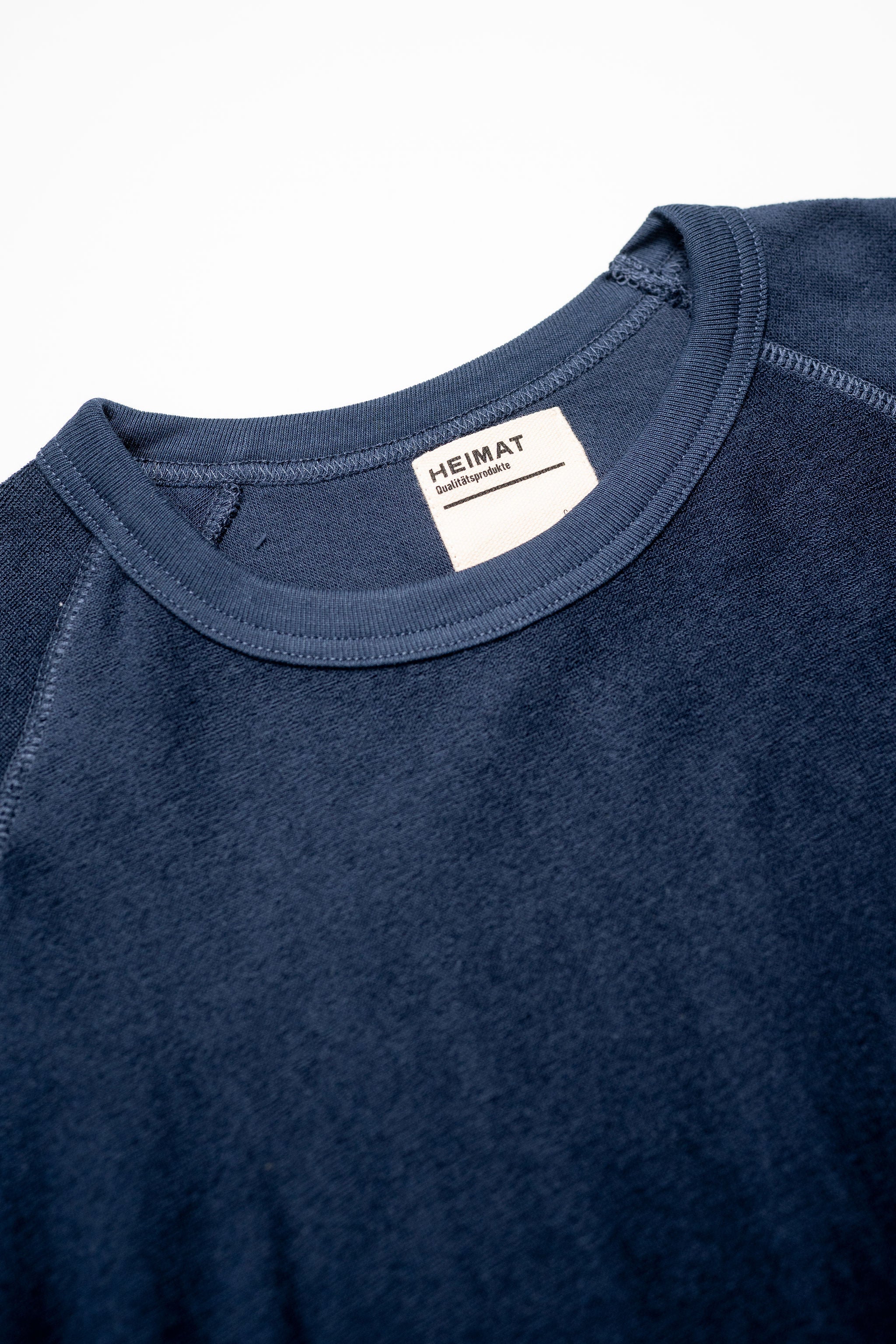 Heimat Textil Raglan Terry Tee - Ink - Image 4