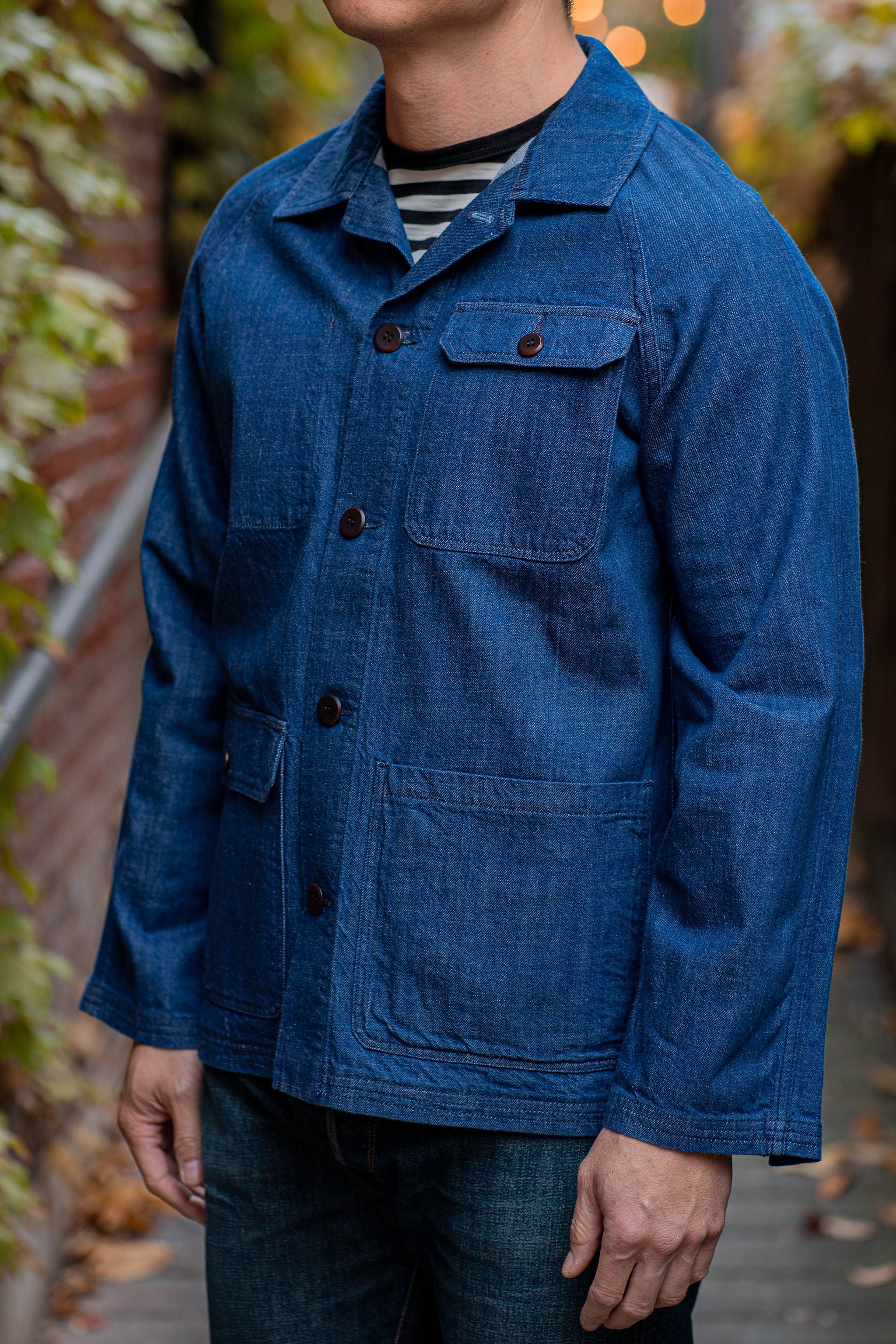 Heimat Textil Journey Coat - Indigo Rinse - Image 2