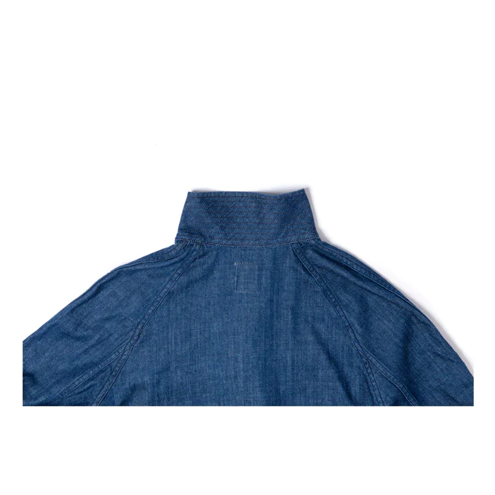 Heimat Textil Journey Coat - Indigo Rinse - Image 7