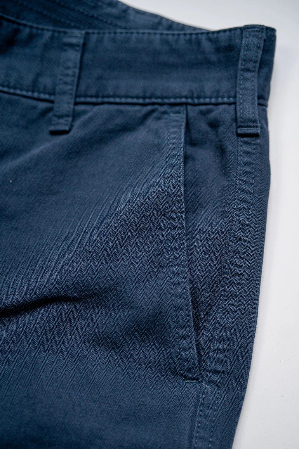 Heimat Textil Journey Pant - Herringbone Ink - Image 6