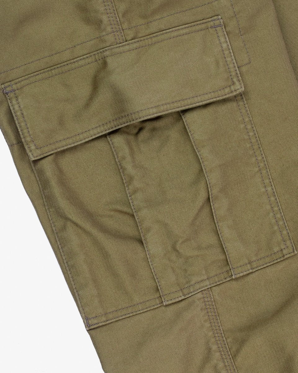 IH-738-KHA Whipcord Cargo Pants - Khaki - Image 7