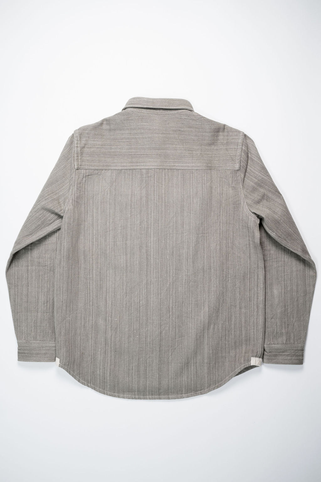 Indi + Ash Ames Workshirt - Iron Grey Handwoven Denim - Image 8