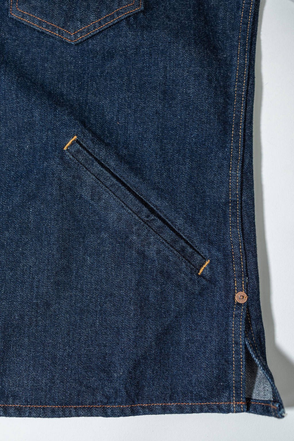 Indigofera Fargo Trucker - Vintage 70s Denim - Image 10