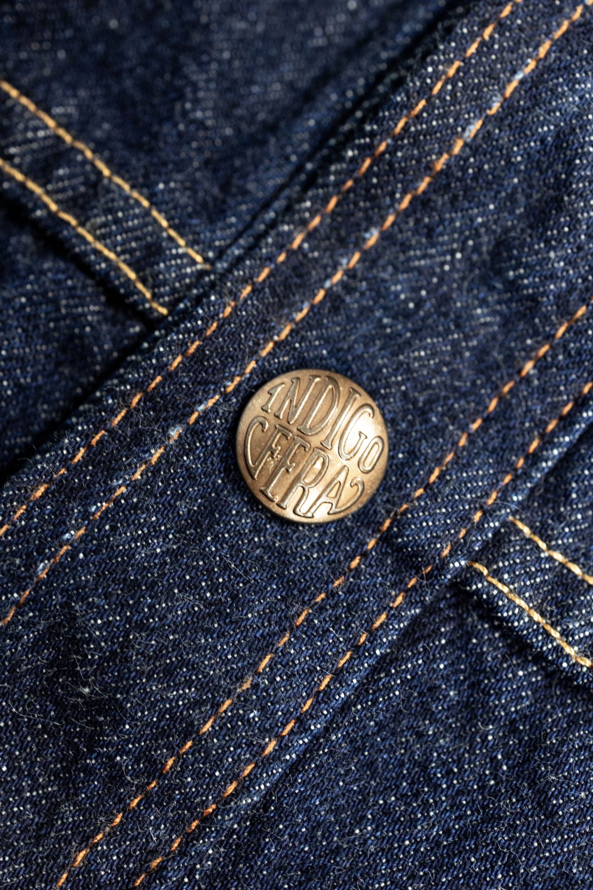 Indigofera Fargo Trucker - Vintage 70s Denim - Image 8