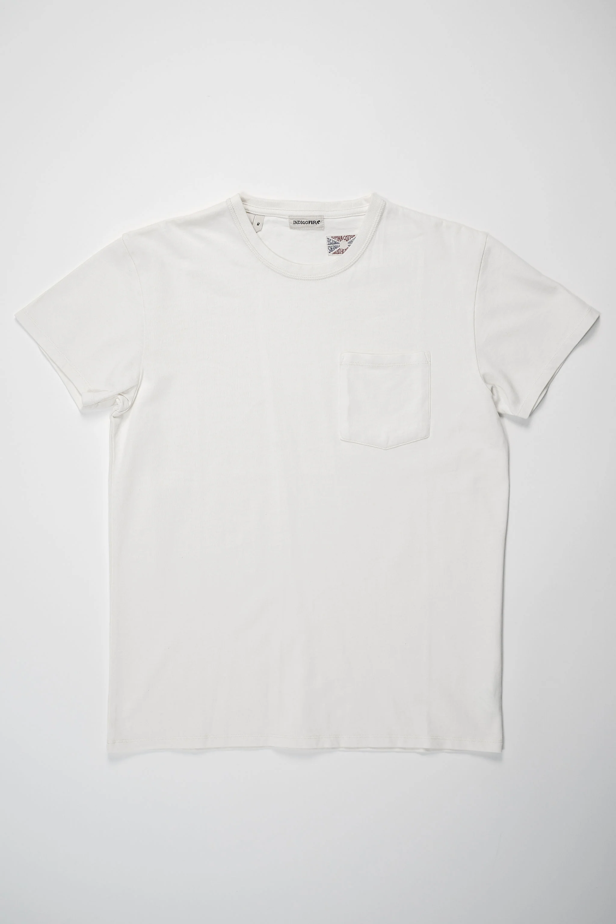 Indigofera Wilson T-Shirt - Cocatoo White - Image 3