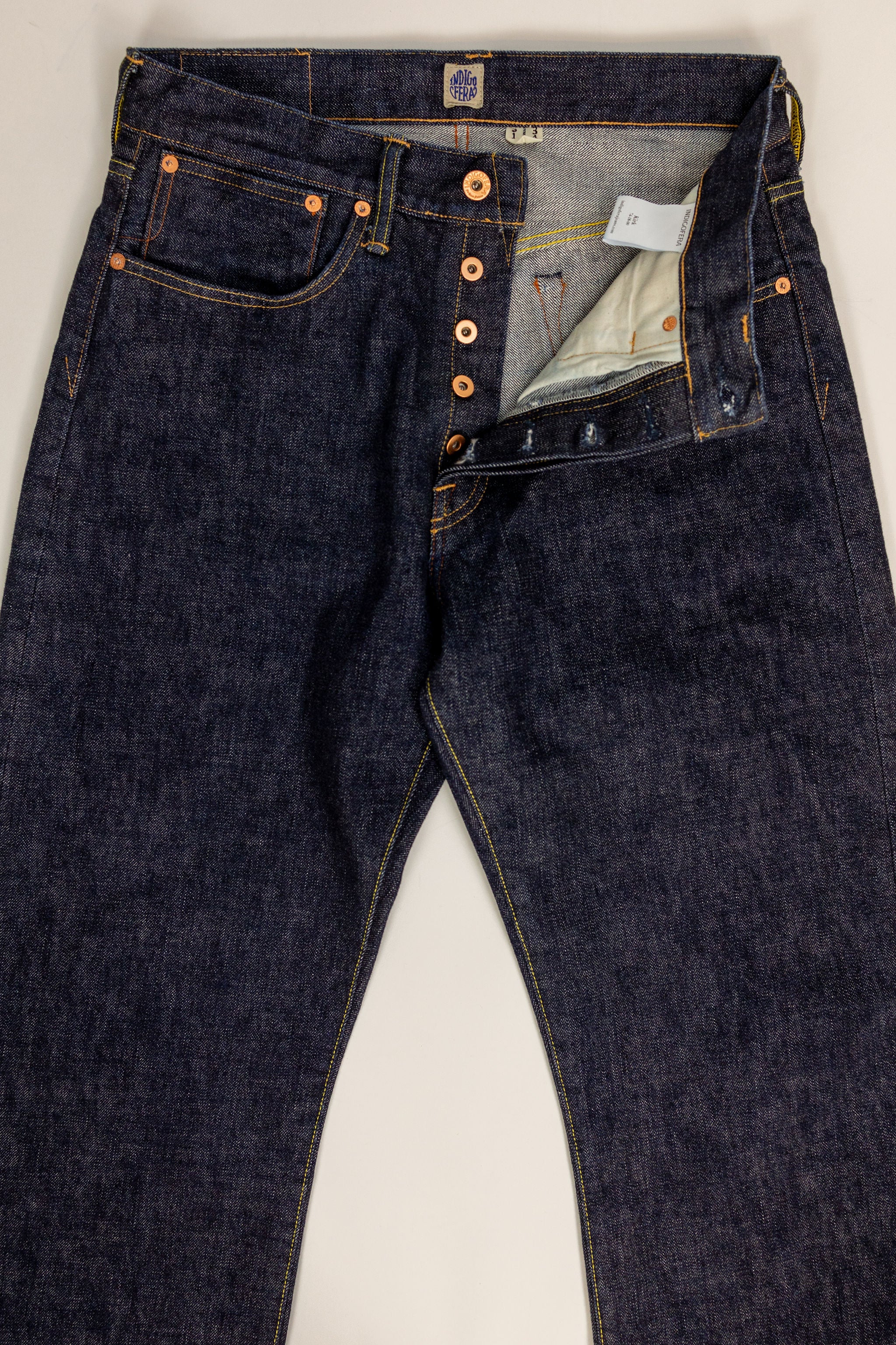 Indigofera x Franklin & Poe 8th Anniversary Kirk - 18oz Shiroyama Selvedge Denim - Image 4