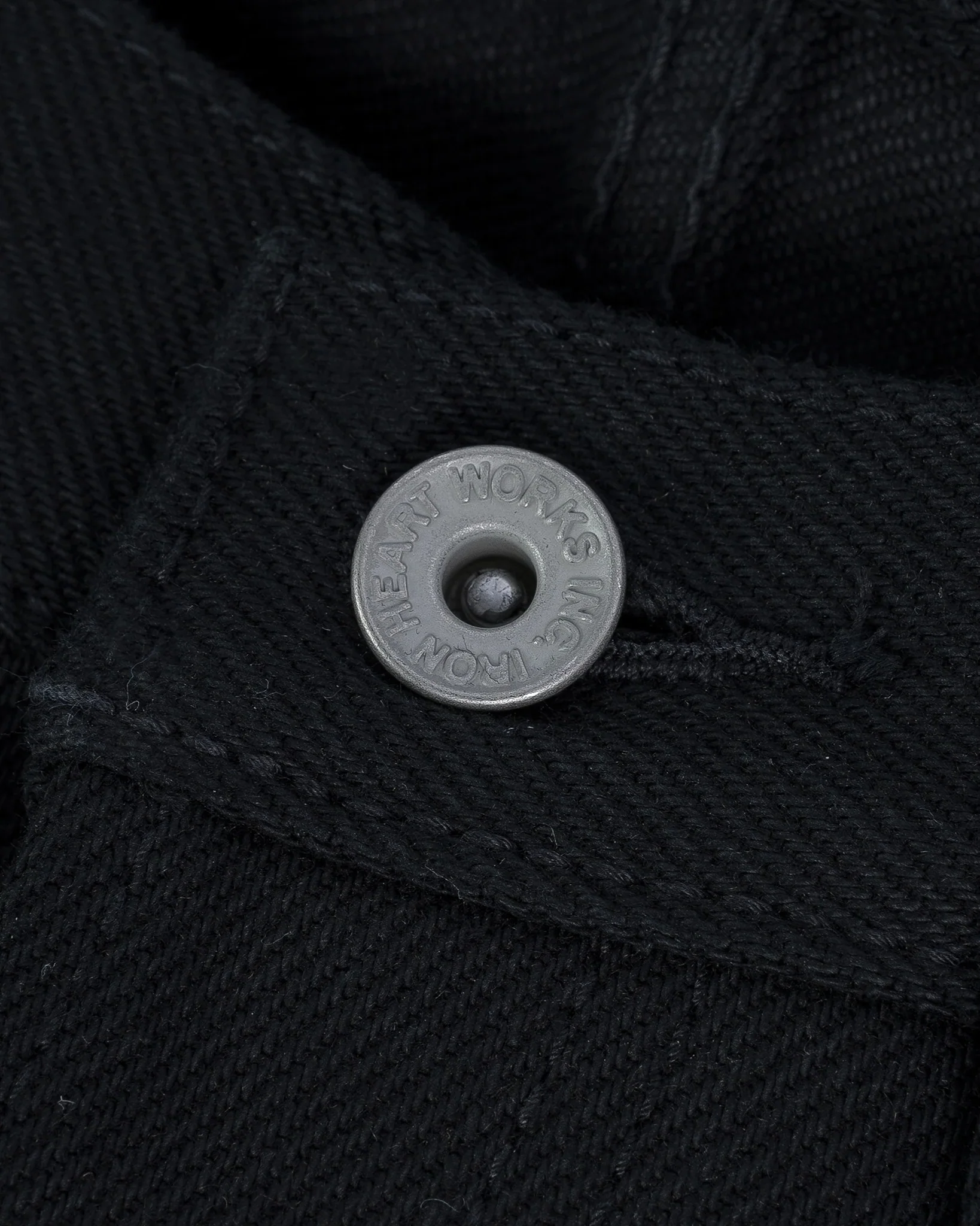 Iron Heart IH-555S-SB 21oz Selvedge Denim Super Slim Cut Jeans - Superblack Non-Fade - Image 6