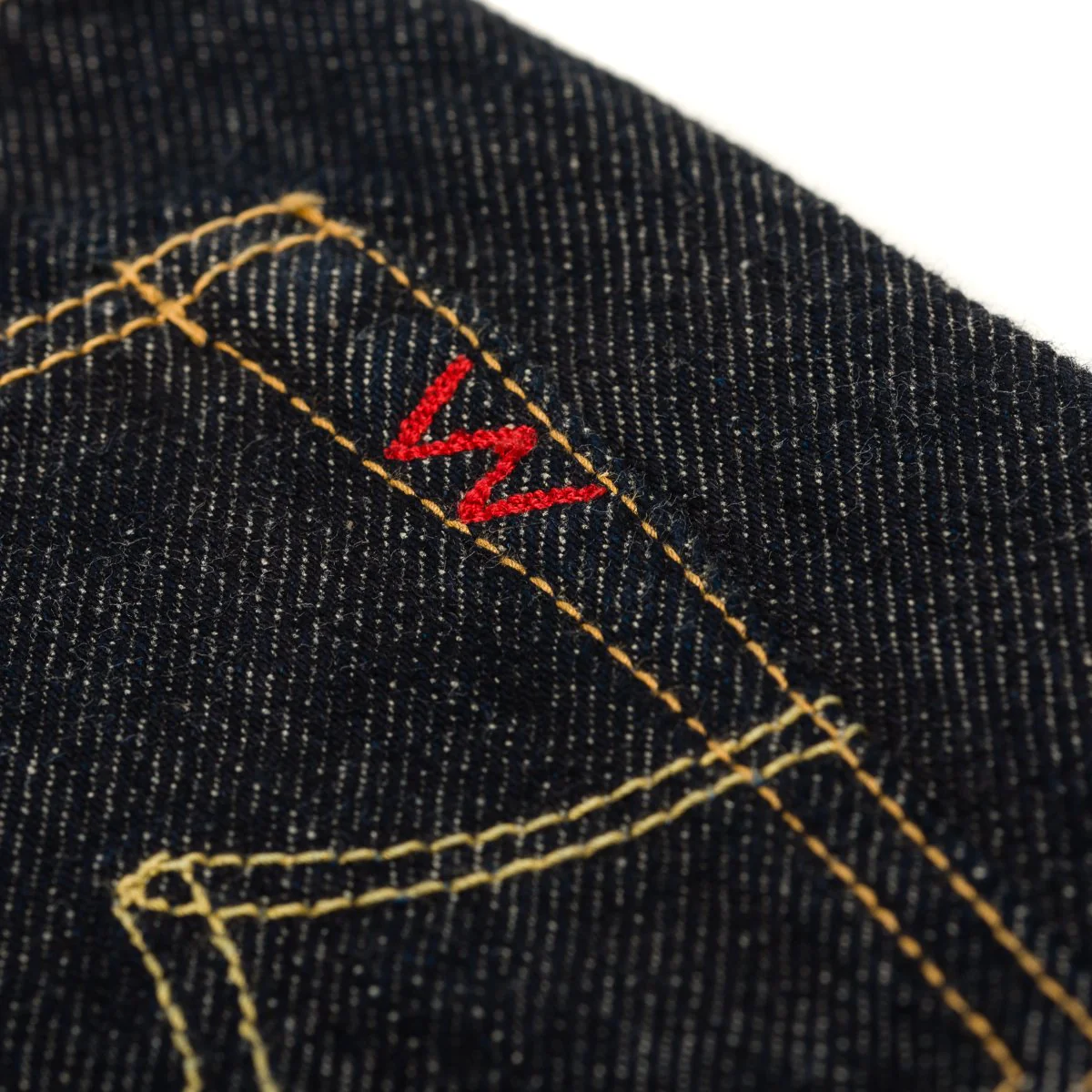 Iron Heart IH-666S-21 Indigo 21oz. Selvedge Denim - Slim Cut - Image 15