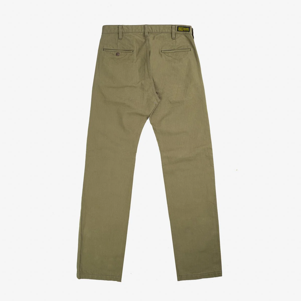 Iron Heart IH-735-KHA 11oz Herringbone Work Pants - Khaki - Image 5
