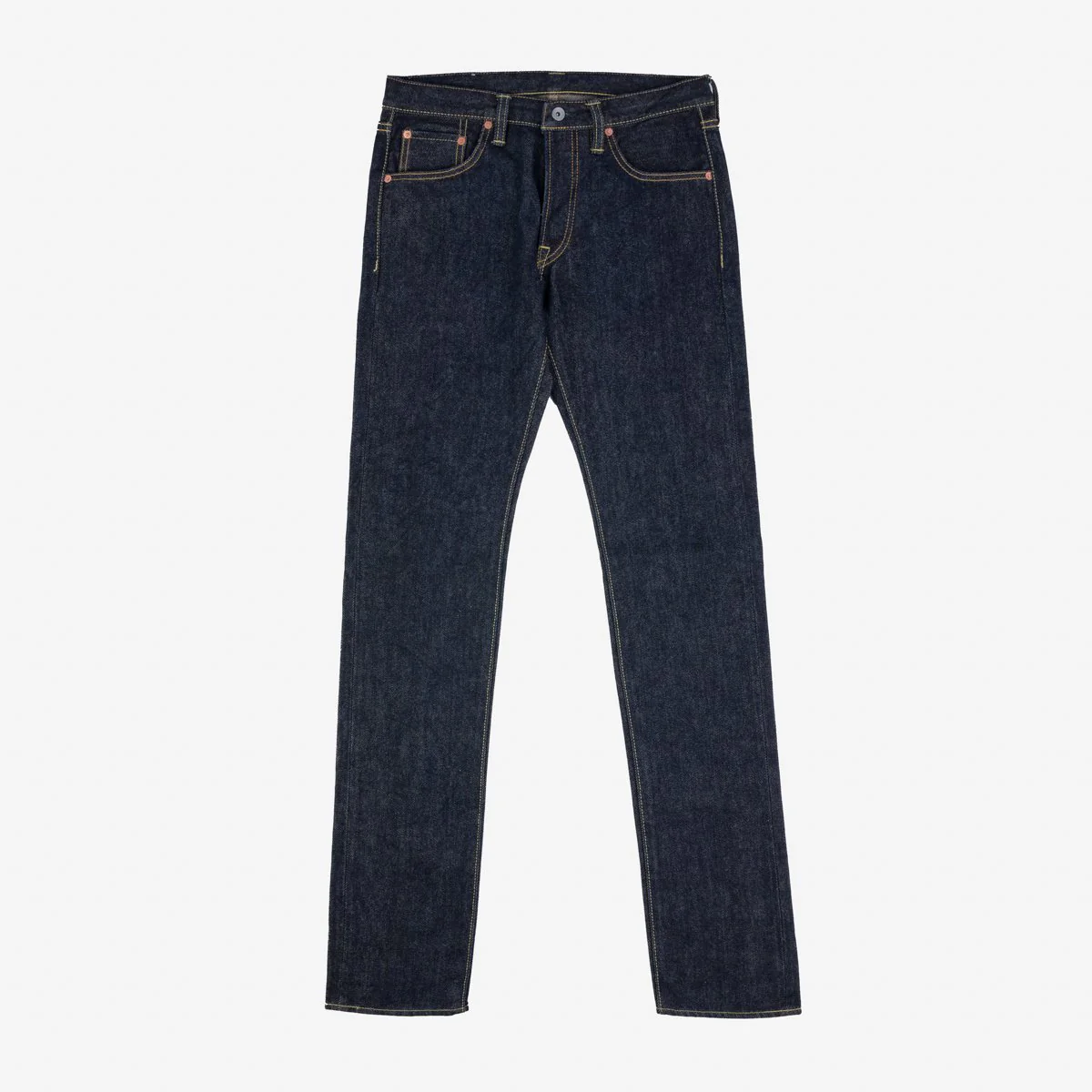 Iron Heart IH-777S-21 Indigo 21oz Selvedge Denim - Super Slim Tapered Cut - Image 4