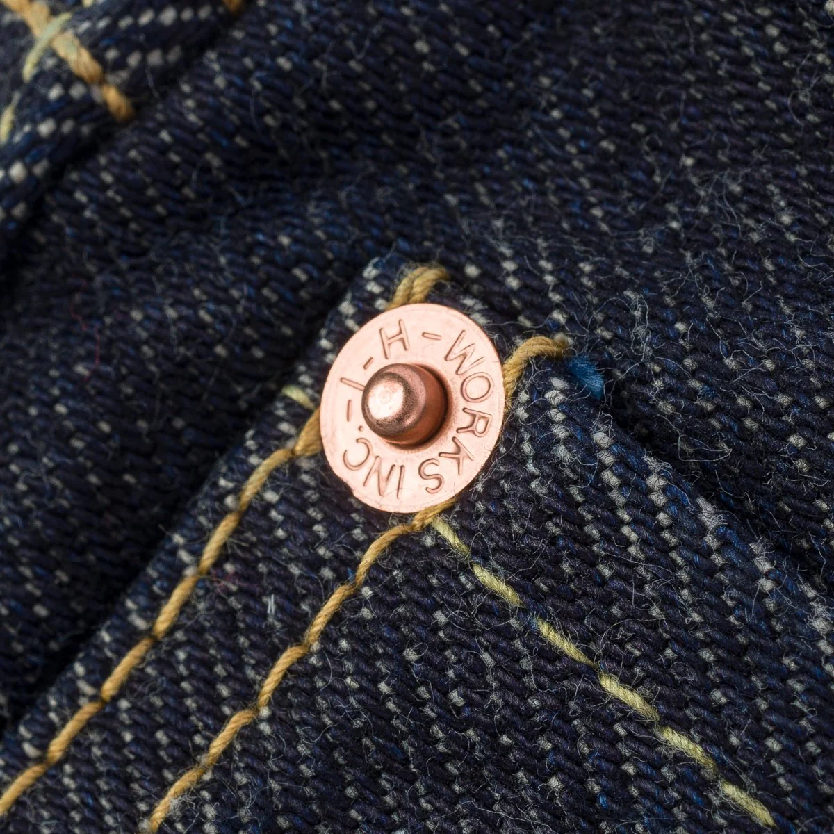 Iron Heart IH-777S-21 Indigo 21oz Selvedge Denim - Super Slim Tapered Cut - Image 7