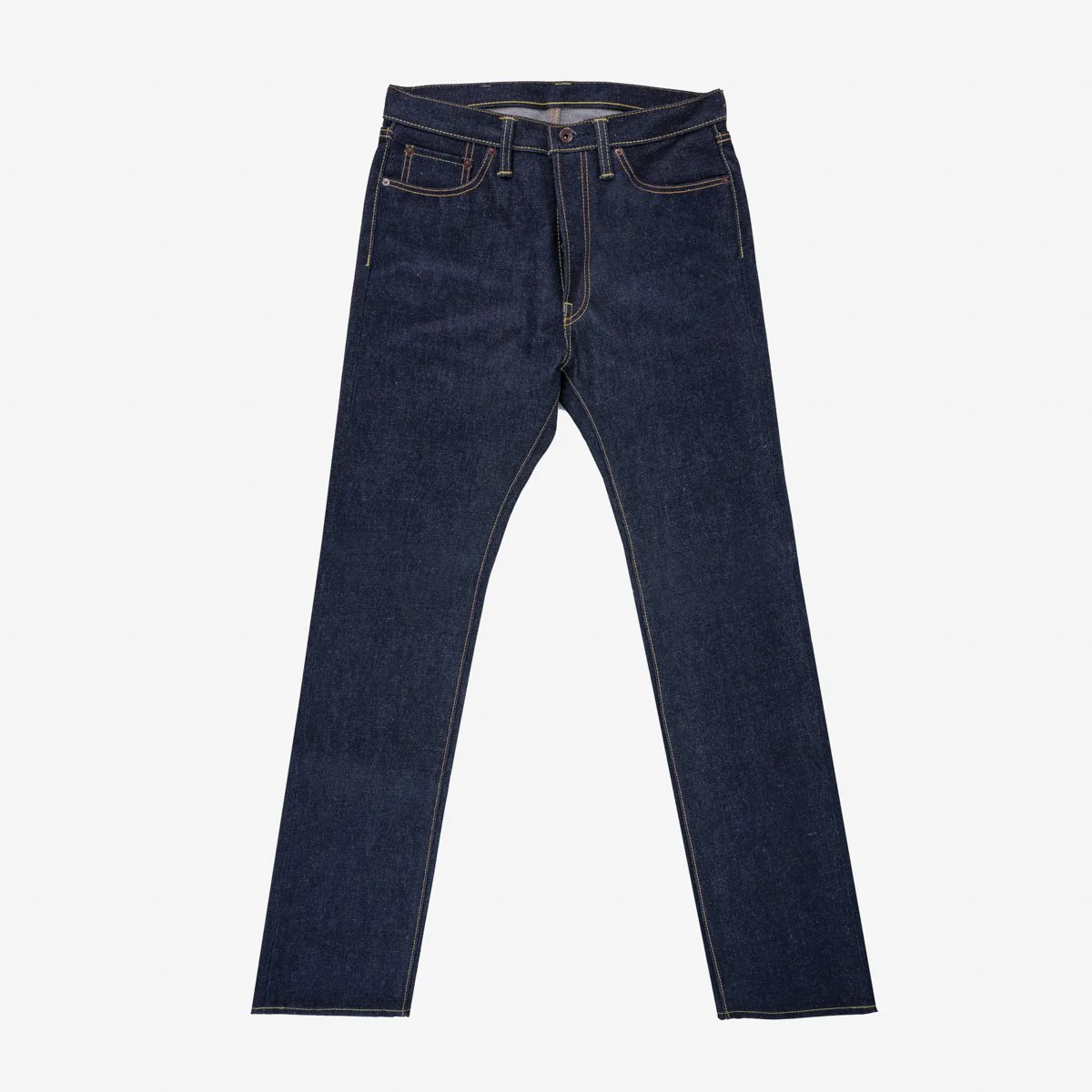Iron Heart IH-888S-UHR 21/23oz Ultra Heavy Raw Selvedge Denim Medium/High Rise Tapered Cut Jeans - Indigo - Image 4