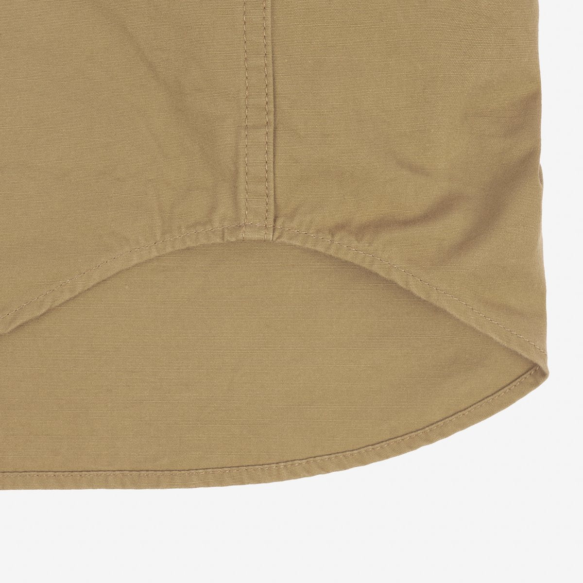Iron Heart IHSH-394-KHA 7oz Fatigue Cloth Western Shirt - Khaki - Image 11