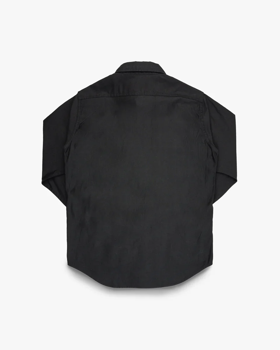Iron Heart IHSH-425-BLK 8oz Military Whipcord CPO Shirt - Black - Image 5