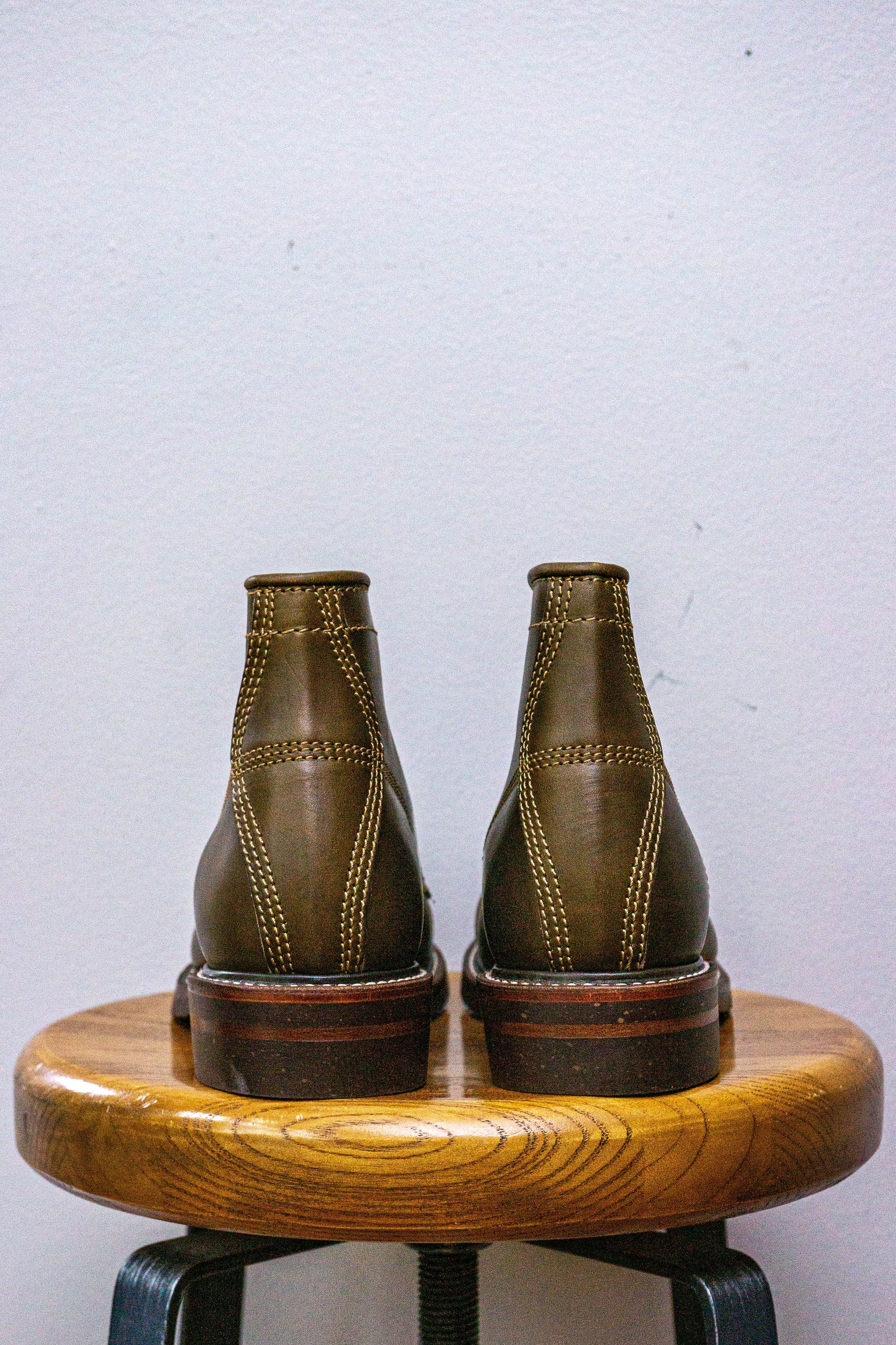 John Lofgren Combat Boot - Dark Olive Chromexcel - Image 3