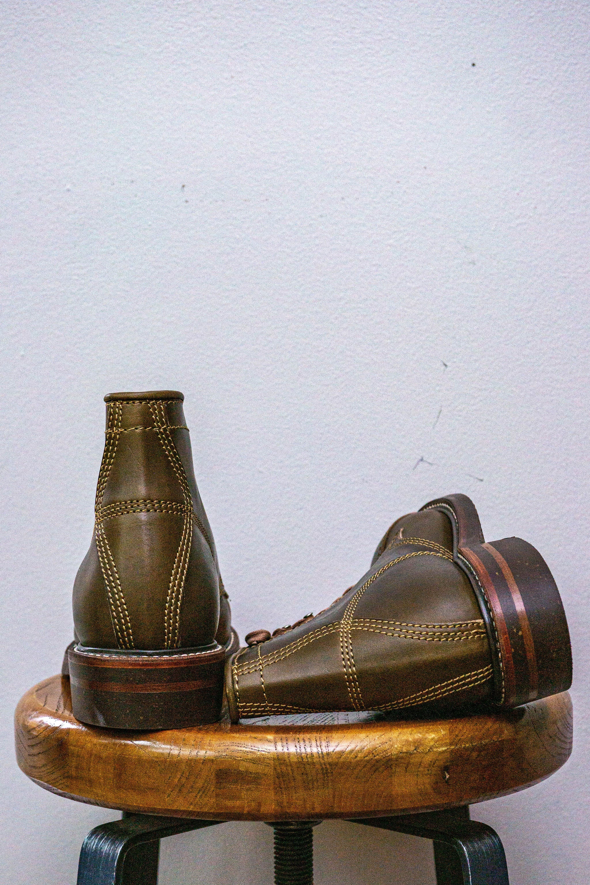 John Lofgren Combat Boot - Dark Olive Chromexcel - Image 6