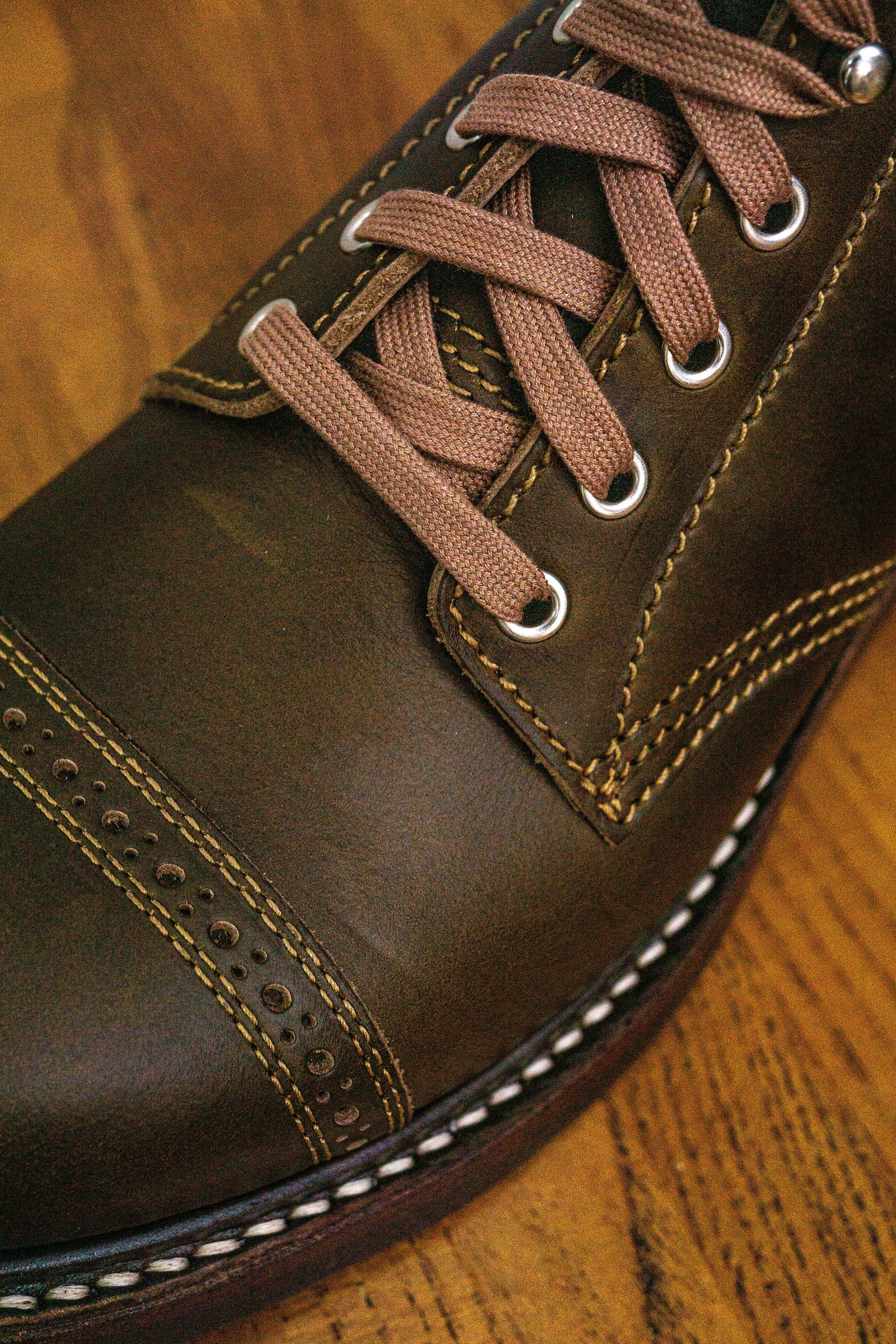 John Lofgren Combat Boot - Dark Olive Chromexcel - Image 8