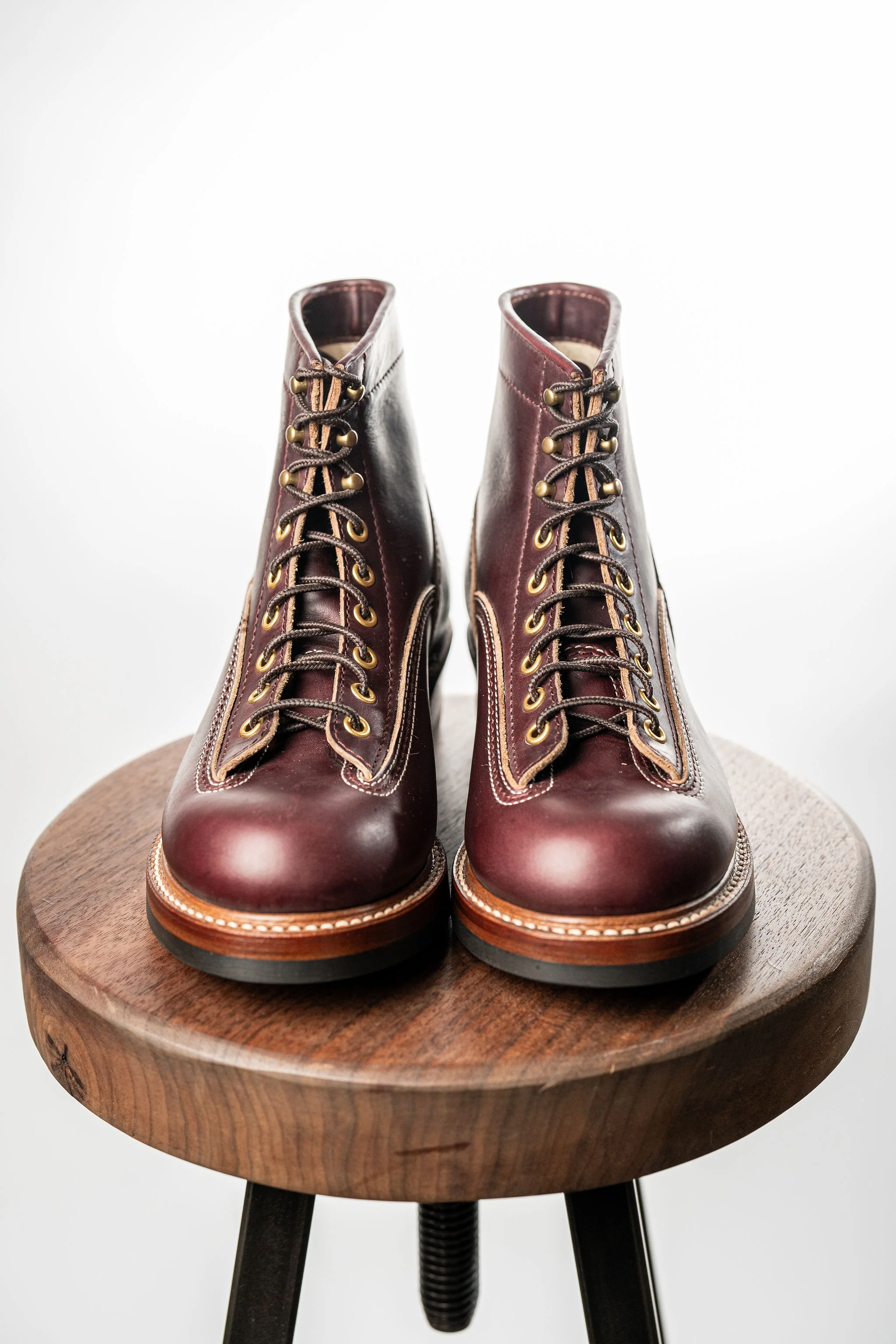 John Lofgren Donkey Puncher - Burgundy Chromexcel - Image 2