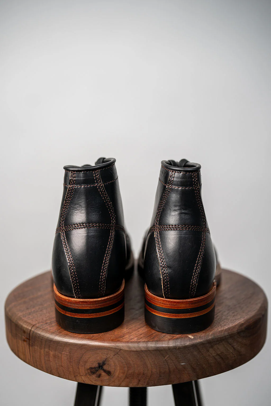 John Lofgren El Capitan Boots - Horween Leather Black Chromexcel - Image 4